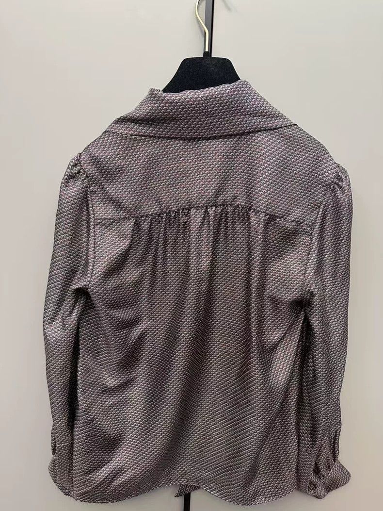 Saint Laurent Paris Saint Laurent High-End Printed Tie Shirt Size US M / EU 48-50 / 2 - 2 Thumbnail