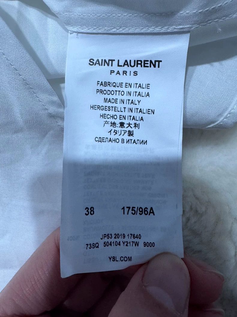 Yves Saint Laurent YSL New Stylish Dress Shirt with Tags Size US M / EU 48-50 / 2 - 4 Thumbnail