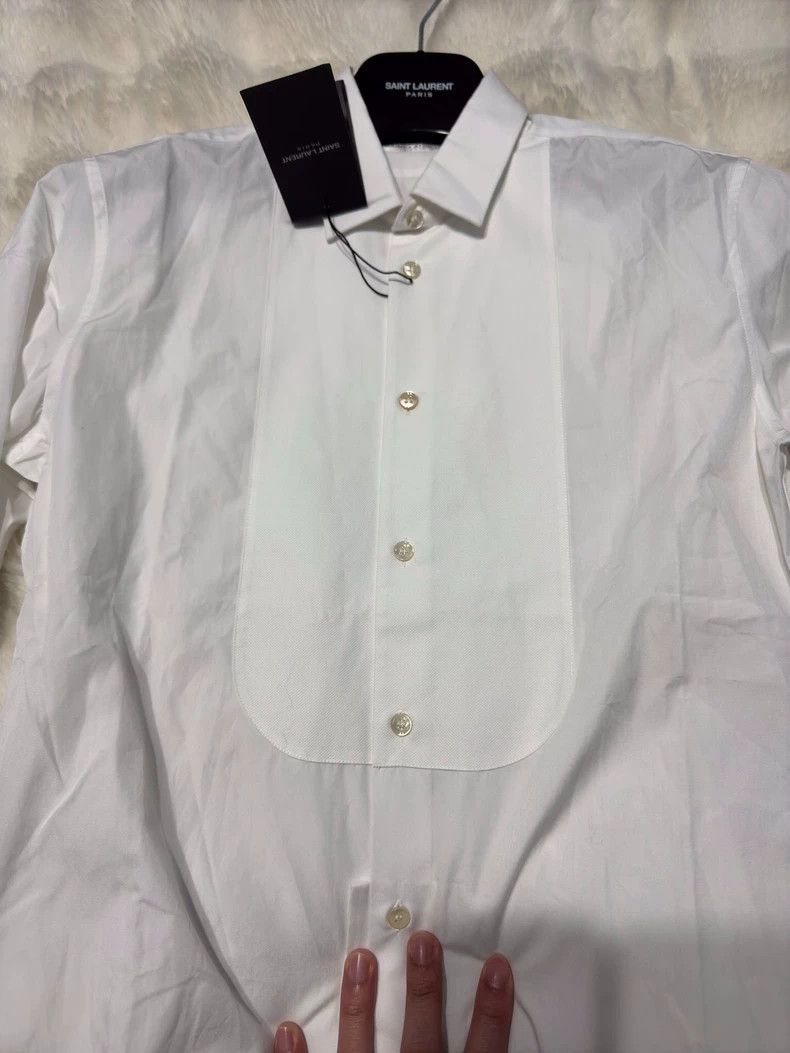 Yves Saint Laurent YSL New Stylish Dress Shirt with Tags Size US M / EU 48-50 / 2 - 2 Thumbnail