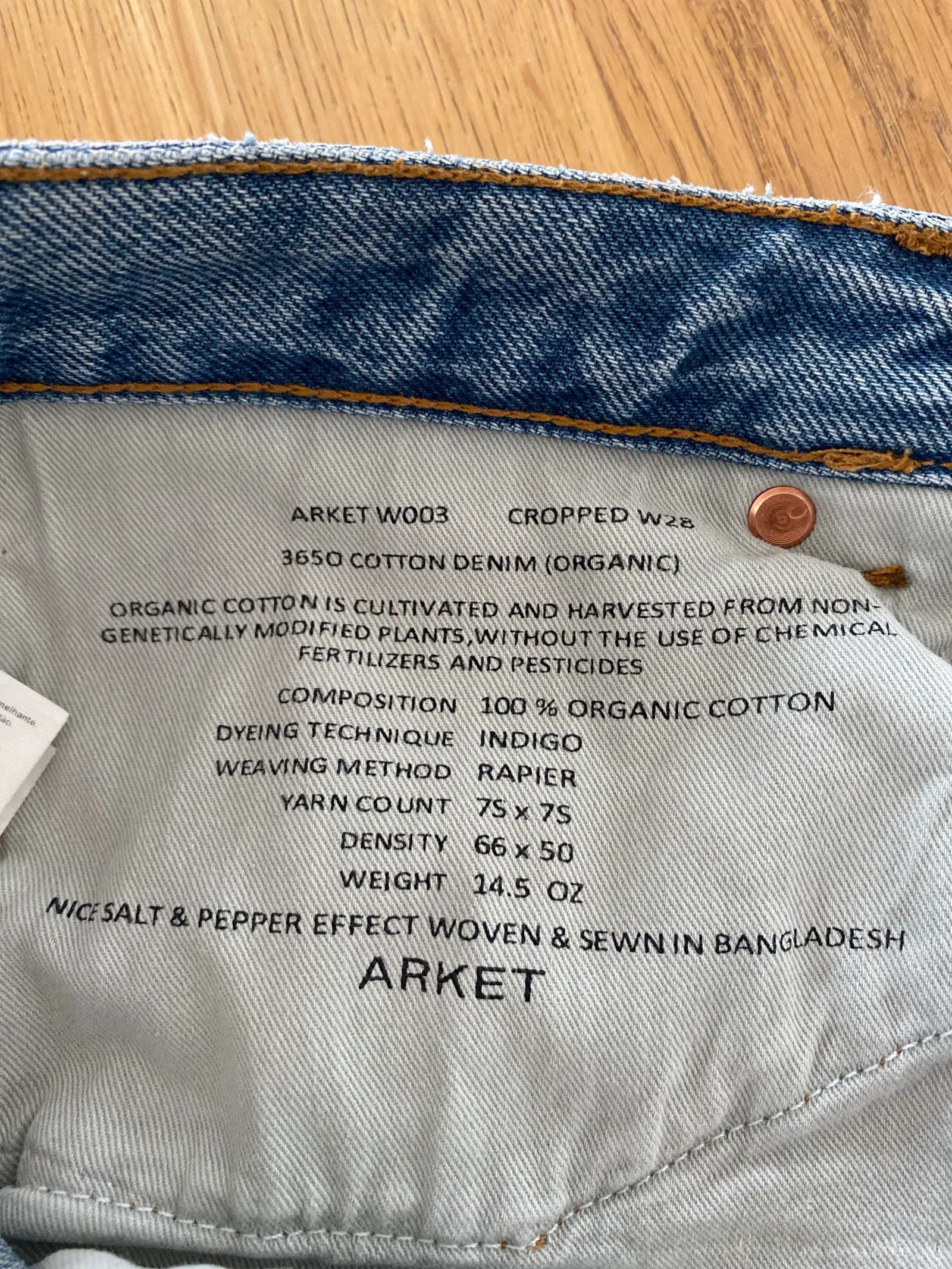 Arket Arket Cropped Jeans Size 28" / US 6 / IT 42 - 2 Thumbnail