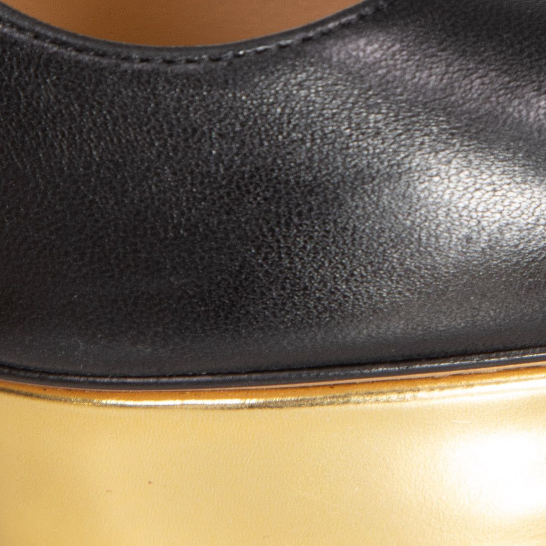 Charlotte Olympia Black Leather Dolly Pumps Size US 9 / IT 39 - 5 Thumbnail