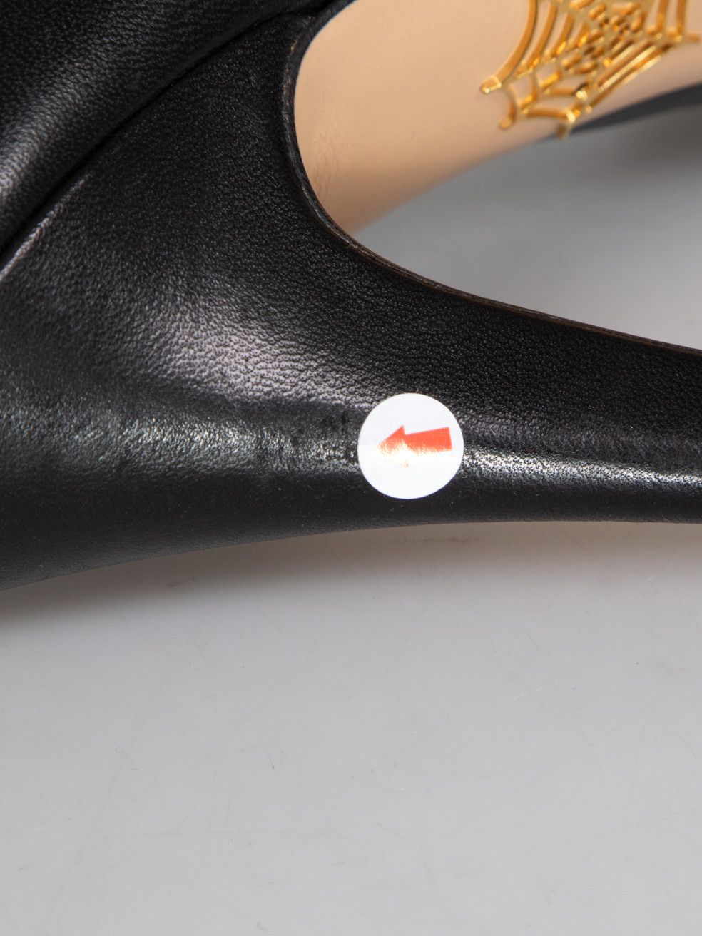 Charlotte Olympia Black Leather Dolly Pumps Size US 9 / IT 39 - 9 Thumbnail