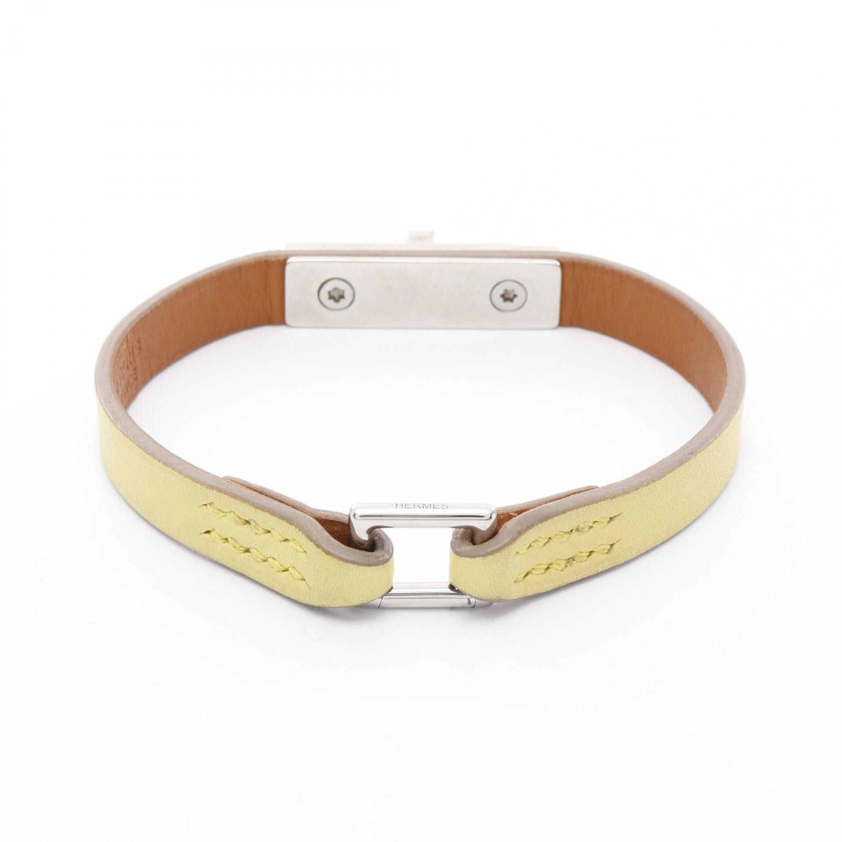 Hermes Hermes Hermes Micro Kelly Leather Bracelet Leather Bracelet Size ONE SIZE - 2 Thumbnail