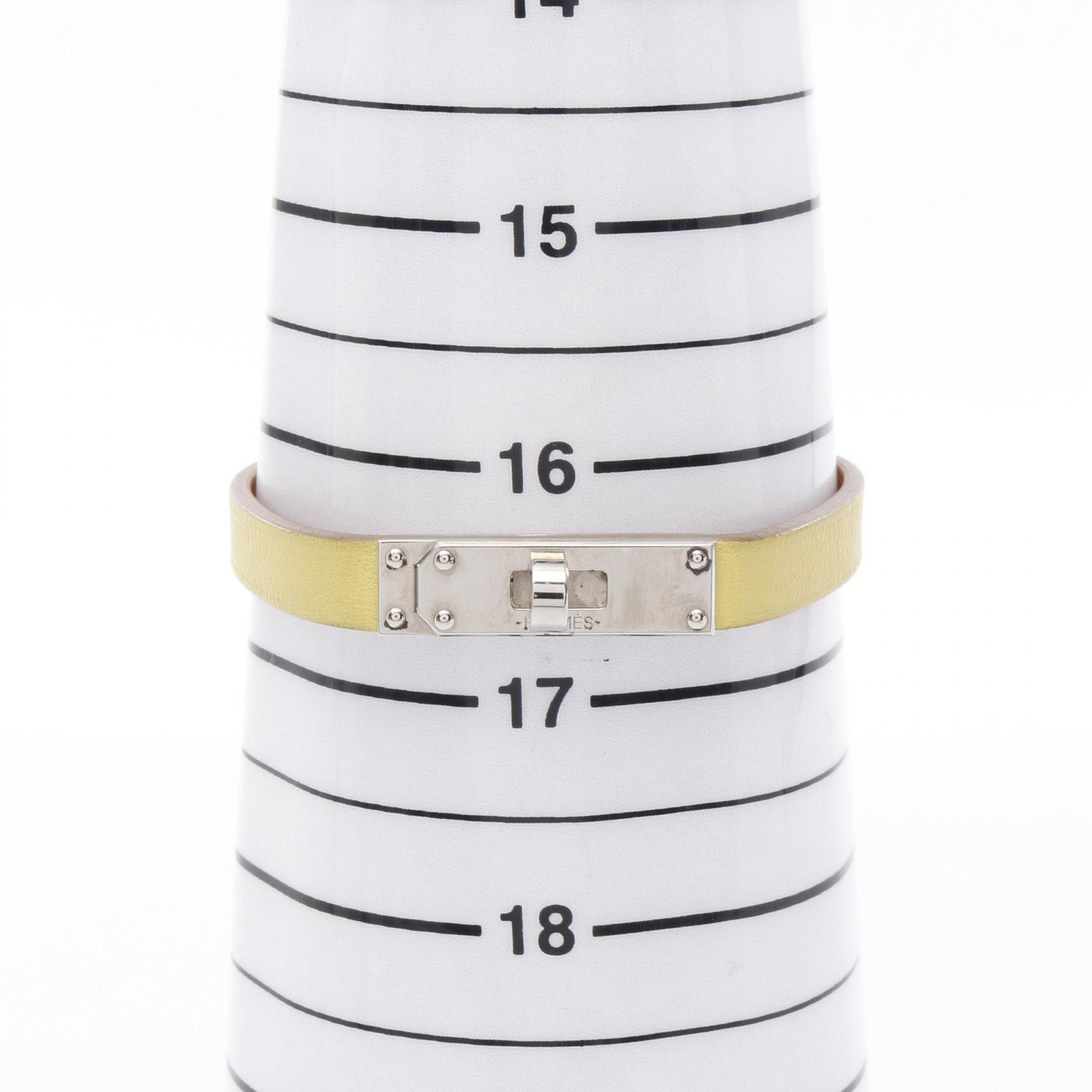 Hermes Hermes Hermes Micro Kelly Leather Bracelet Leather Bracelet Size ONE SIZE - 6 Thumbnail