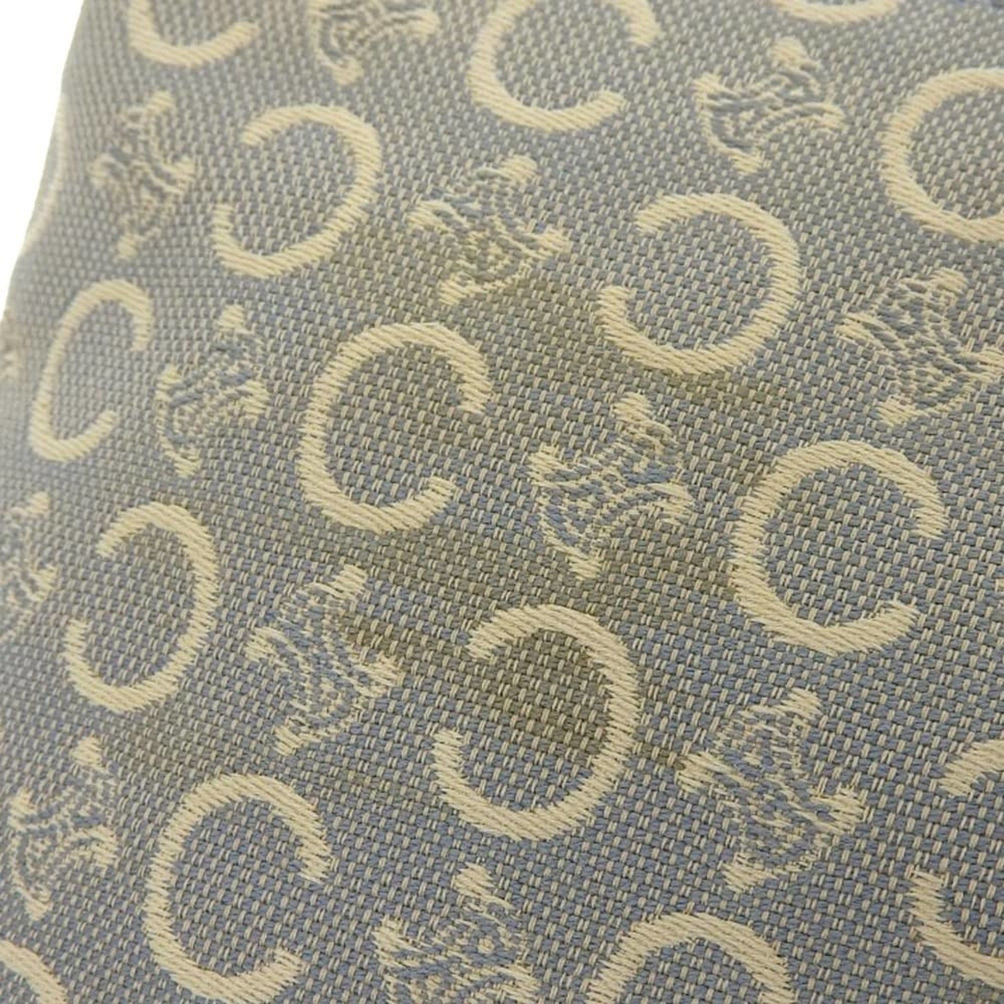 Celine CELINE Macadam Pattern Triomphe Chain Shoulder Pouch Bag Light Blue Size ONE SIZE - 5 Thumbnail
