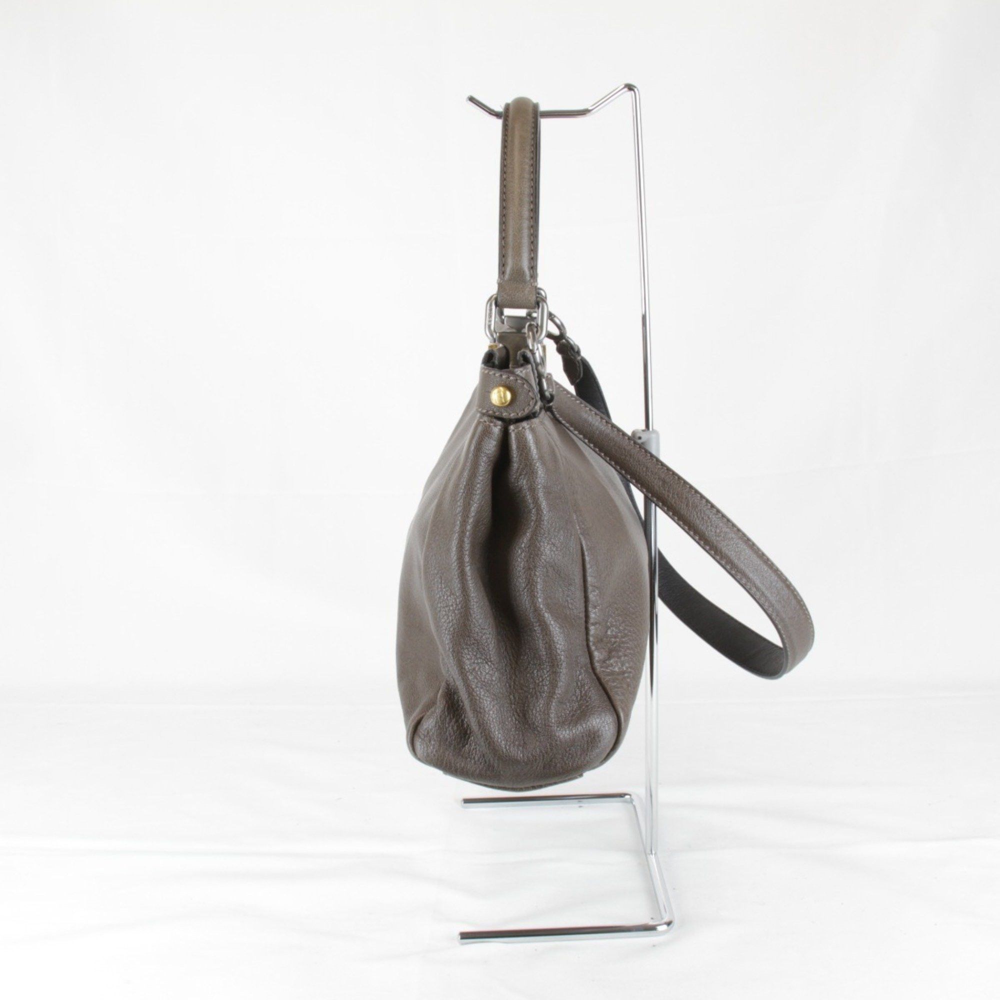 Fendi FENDI Peekaboo 2way handbag leather for women Size ONE SIZE - 3 Thumbnail