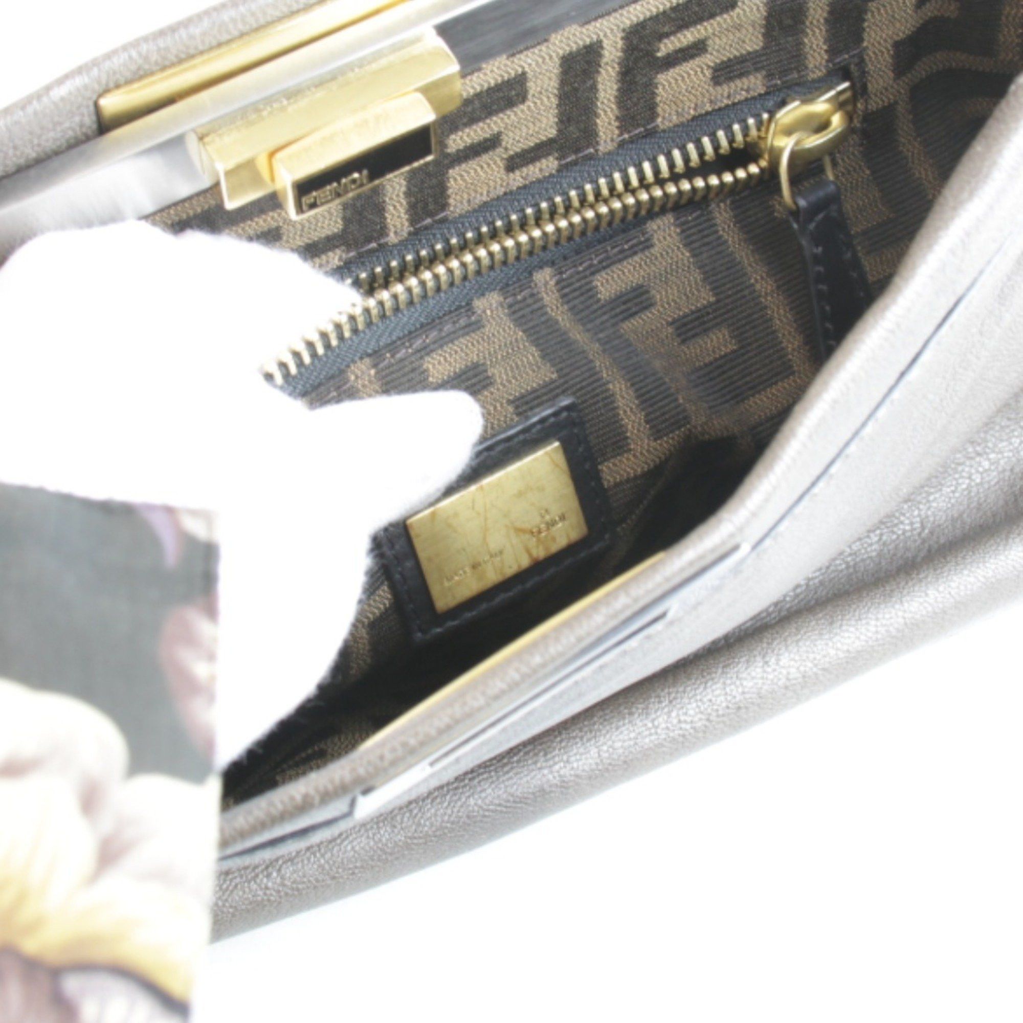 Fendi FENDI Peekaboo 2way handbag leather for women Size ONE SIZE - 10 Thumbnail