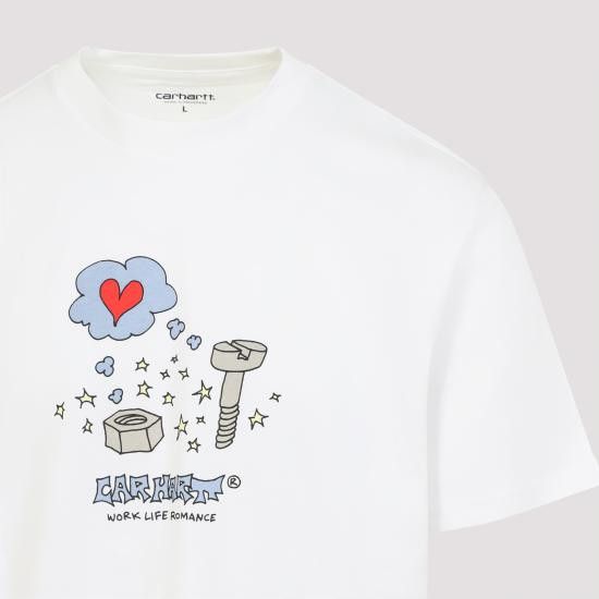 Carhartt Wip CARHARTT WIP Men T-Shirts I03520102XX WHITE Size US S / EU 44-46 / 1 - 5 Thumbnail