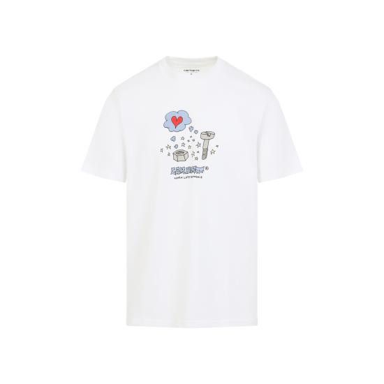 Carhartt Wip CARHARTT WIP Men T-Shirts I03520102XX WHITE Size US XL / EU 56 / 4 - 2 Thumbnail
