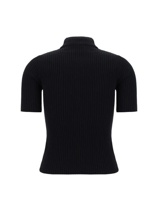 Courreges COURREGES Women Sweater PERMPU026FI0001 9999 BLACK Size S / US 4 / IT 40 - 2 Thumbnail