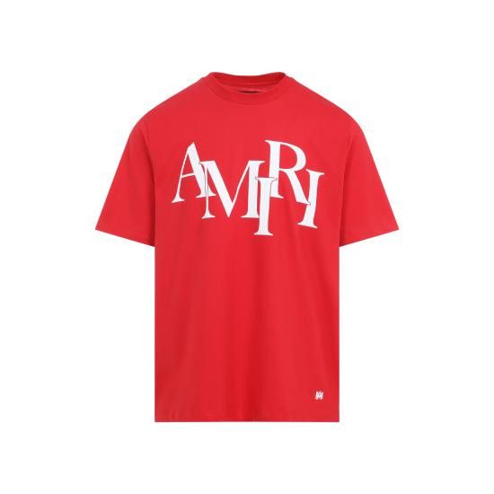 Amiri AMIRI Men T-Shirts AMJYTE1149 RED Size US M / EU 48-50 / 2 - 2 Thumbnail
