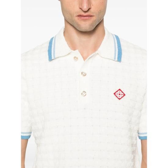 Casablanca CASABLANCA Men Polo Shirts KW 999 01 WHITE Size US M / EU 48-50 / 2 - 3 Thumbnail