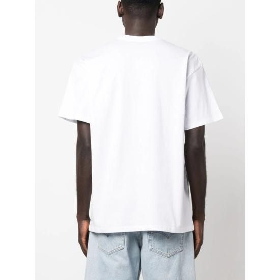 Carhartt CARHARTT Men T-Shirts I032128 1WZXX WHITE Size US XL / EU 56 / 4 - 2 Thumbnail