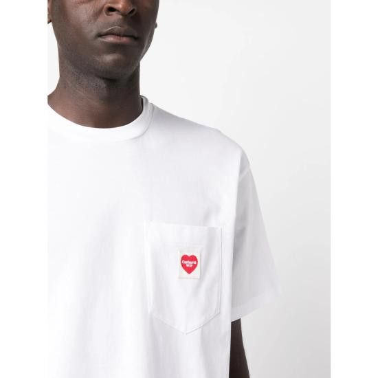 Carhartt CARHARTT Men T-Shirts I032128 1WZXX WHITE Size US XL / EU 56 / 4 - 3 Thumbnail