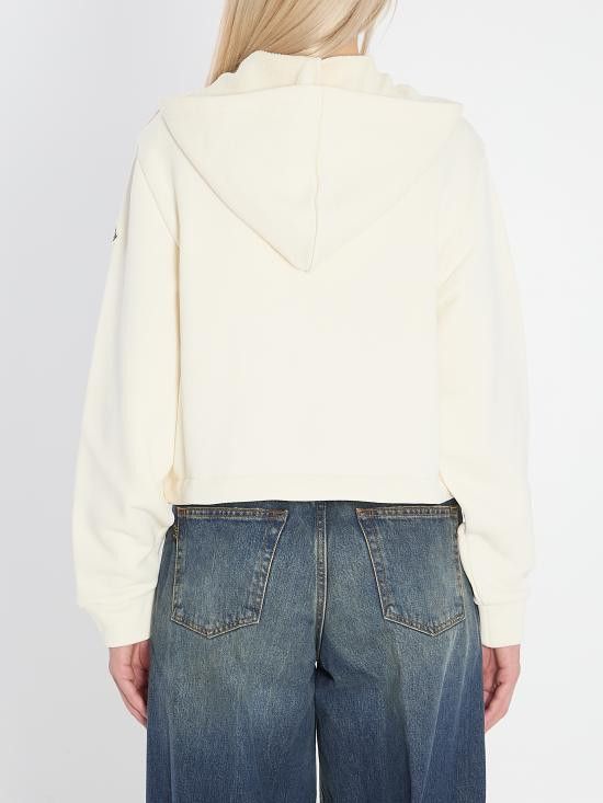 Moncler MONCLER Women Sweater K20938G00002 WHITE Size S / US 4 / IT 40 - 4 Thumbnail