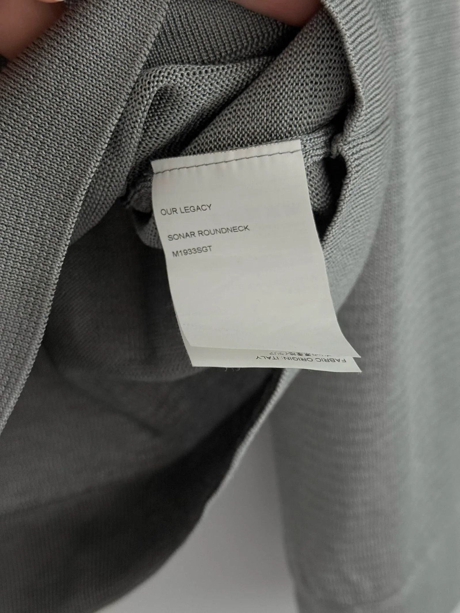 Our Legacy Our Legacy Sonar Roundneck Cardigan Size US S / EU 44-46 / 1 - 3 Thumbnail