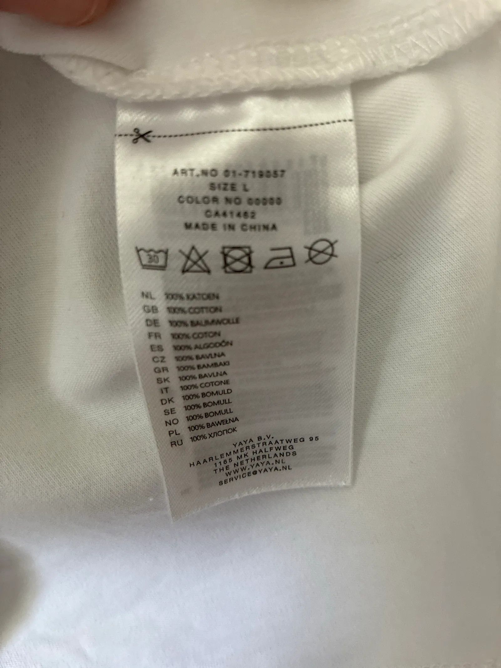 YAYA YAYA Yaya women Short Sleeve T-shirt Size L / US 10 / IT 46 - 3 Thumbnail