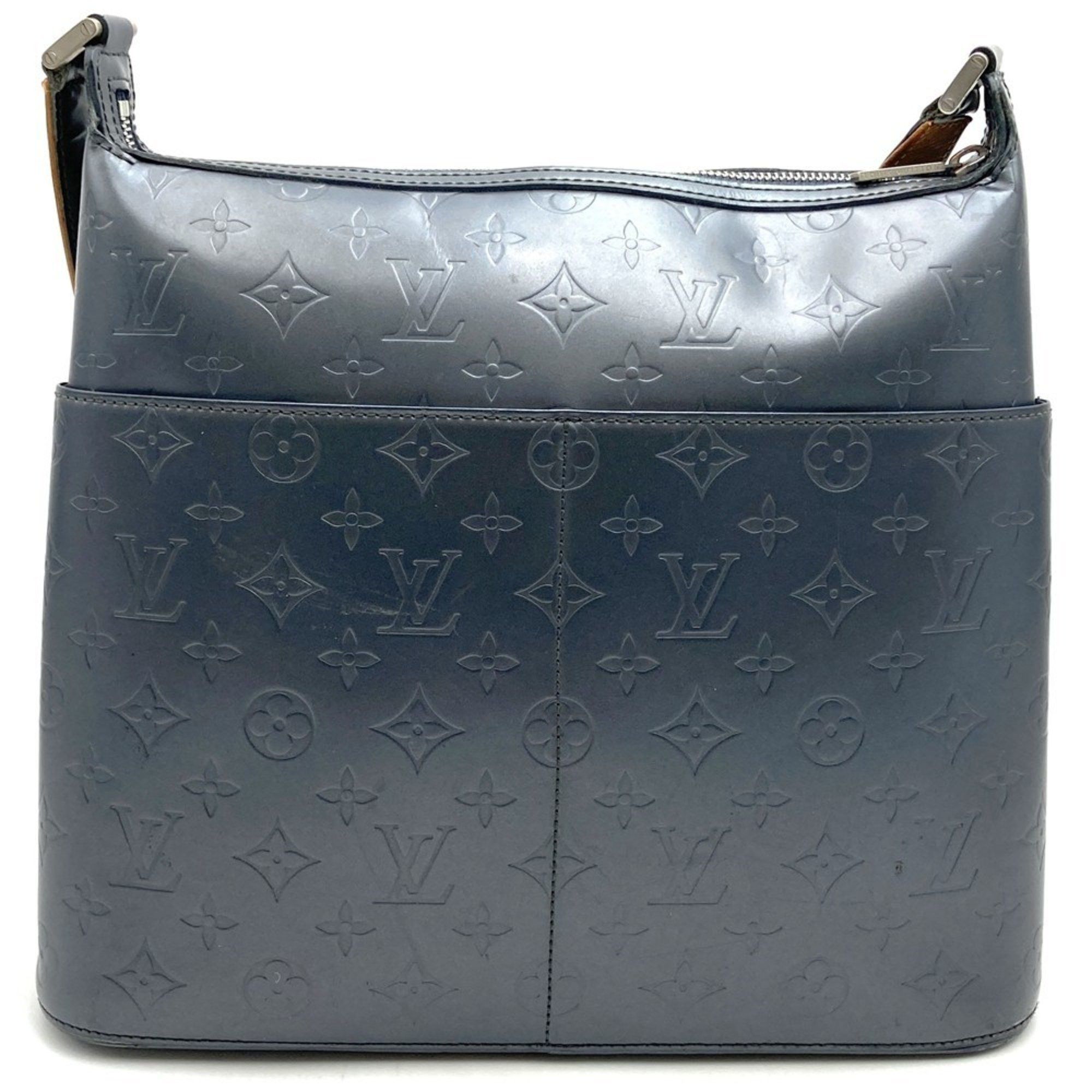 Louis Vuitton Louis Vuitton Sutter M55165 Shoulder Bag Grey Monogram Matte Women's Men's Size ONE SIZE - 7 Thumbnail
