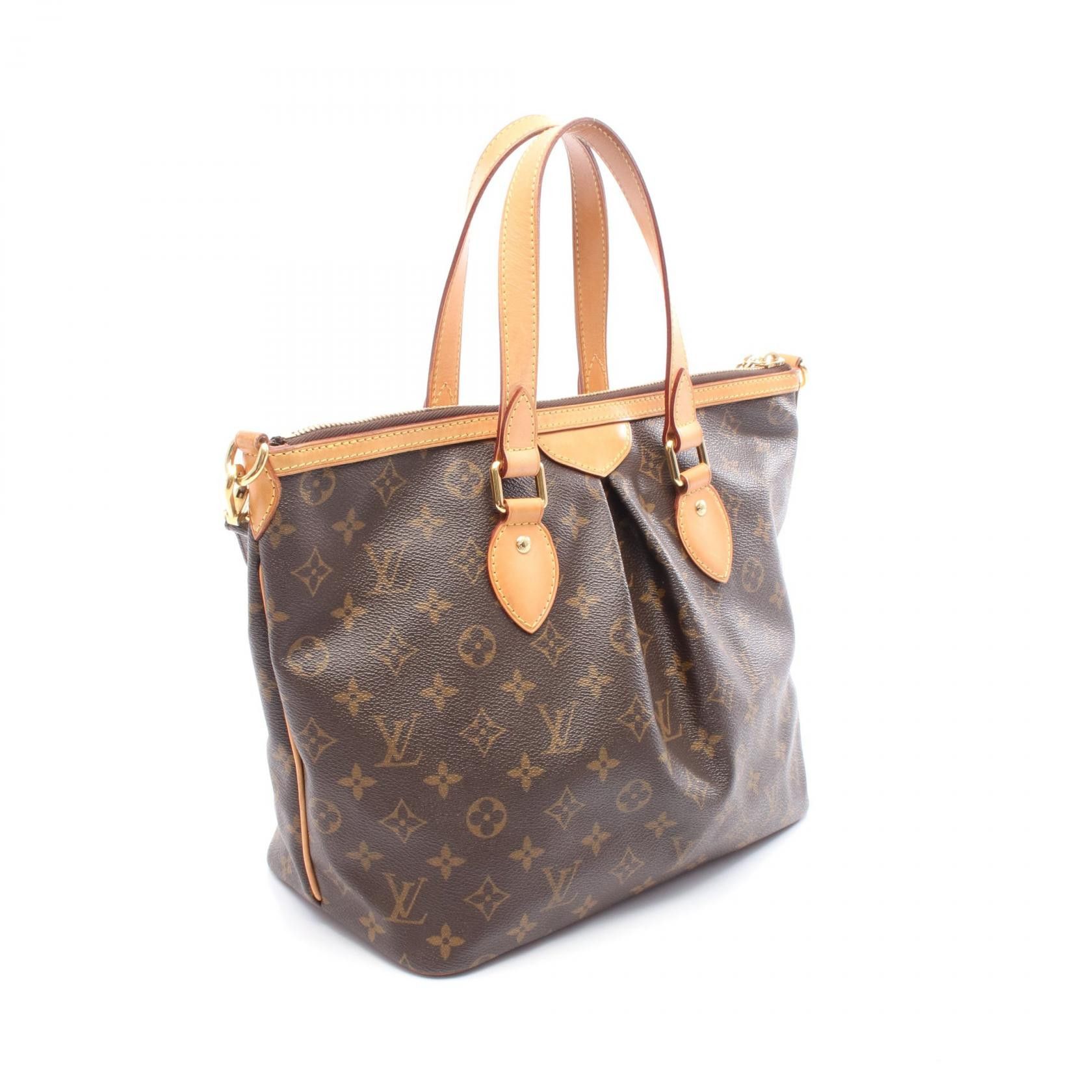 Louis Vuitton Louis Vuitton Louis Vuitton Palermo PM Monogram Coated Canvas 2way Bag Canvas Handbag M40145 DUTY FREE for USA Size ONE SIZE - 2 Thumbnail