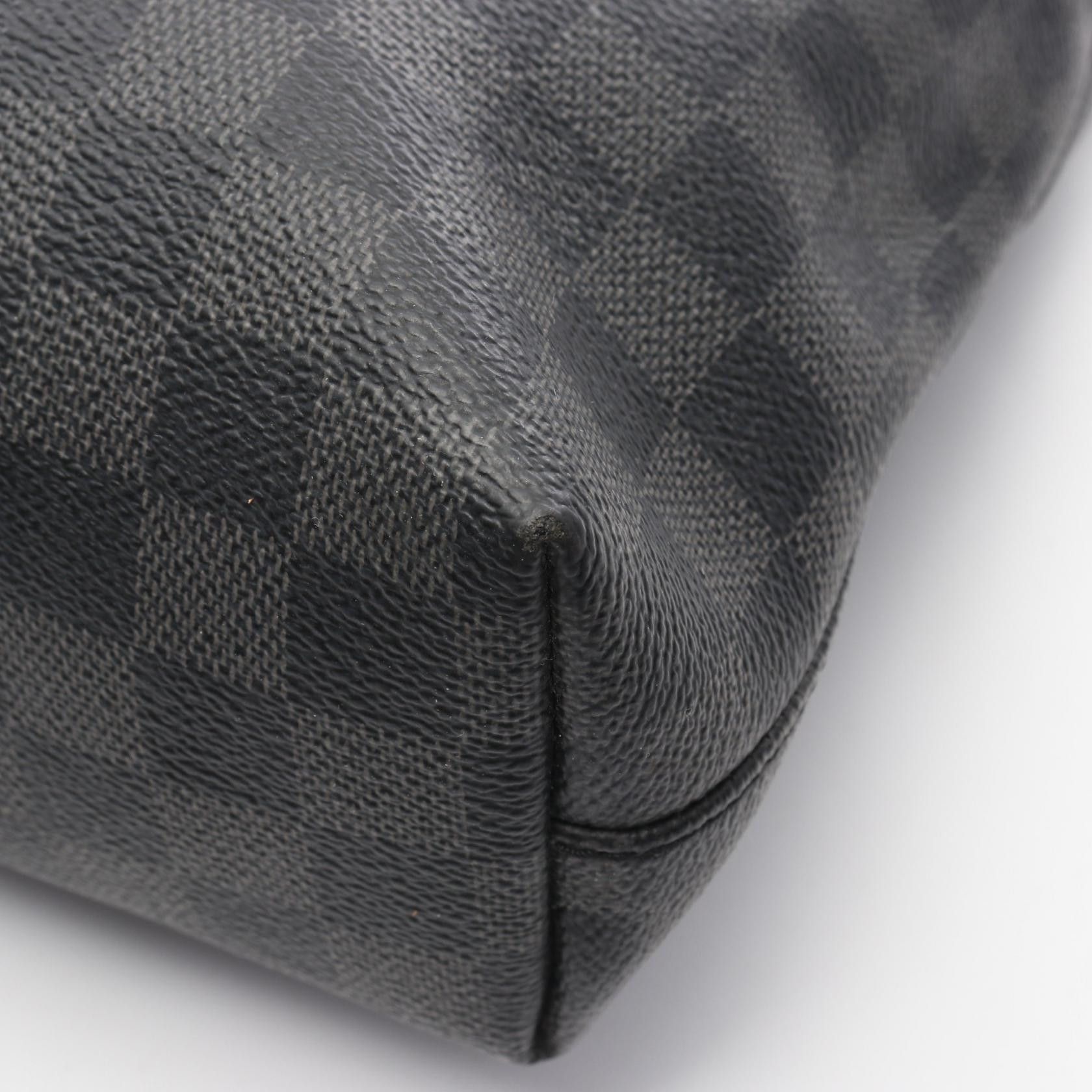 Louis Vuitton Louis Vuitton Louis Vuitton 7DW Damier Graphite PVC Coated Canvas Briefcase Canvas Business Bag N41564 Size ONE SIZE - 9 Thumbnail