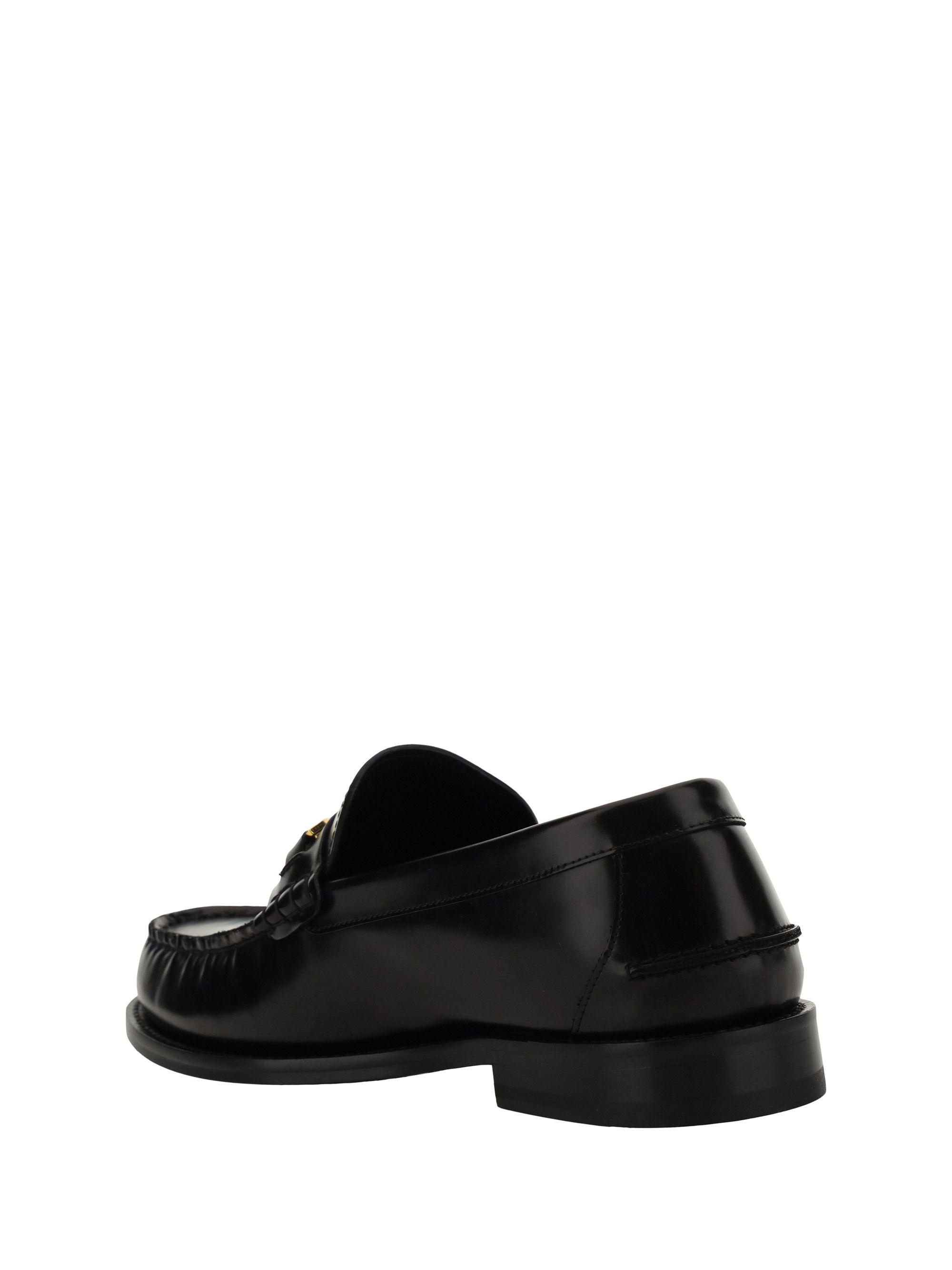 Versace Leather Loafers Size US 6 / EU 39 - 3 Thumbnail