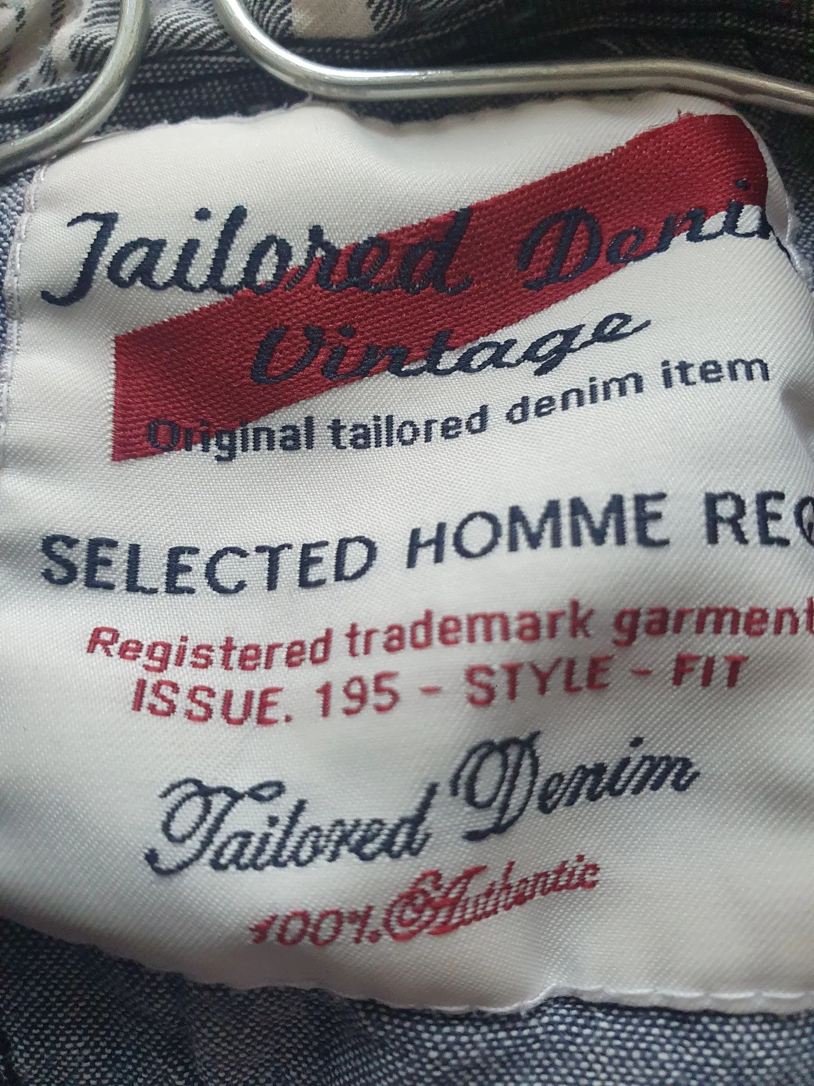 Vintage Selected Homme Shirt Size US S / EU 44-46 / 1 - 2 Thumbnail