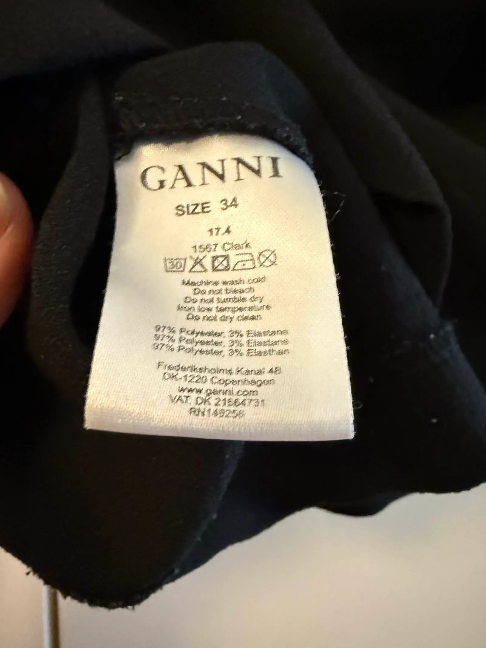 Ganni Ganni Blouse Size XS / US 0-2 / IT 36-38 - 2 Thumbnail