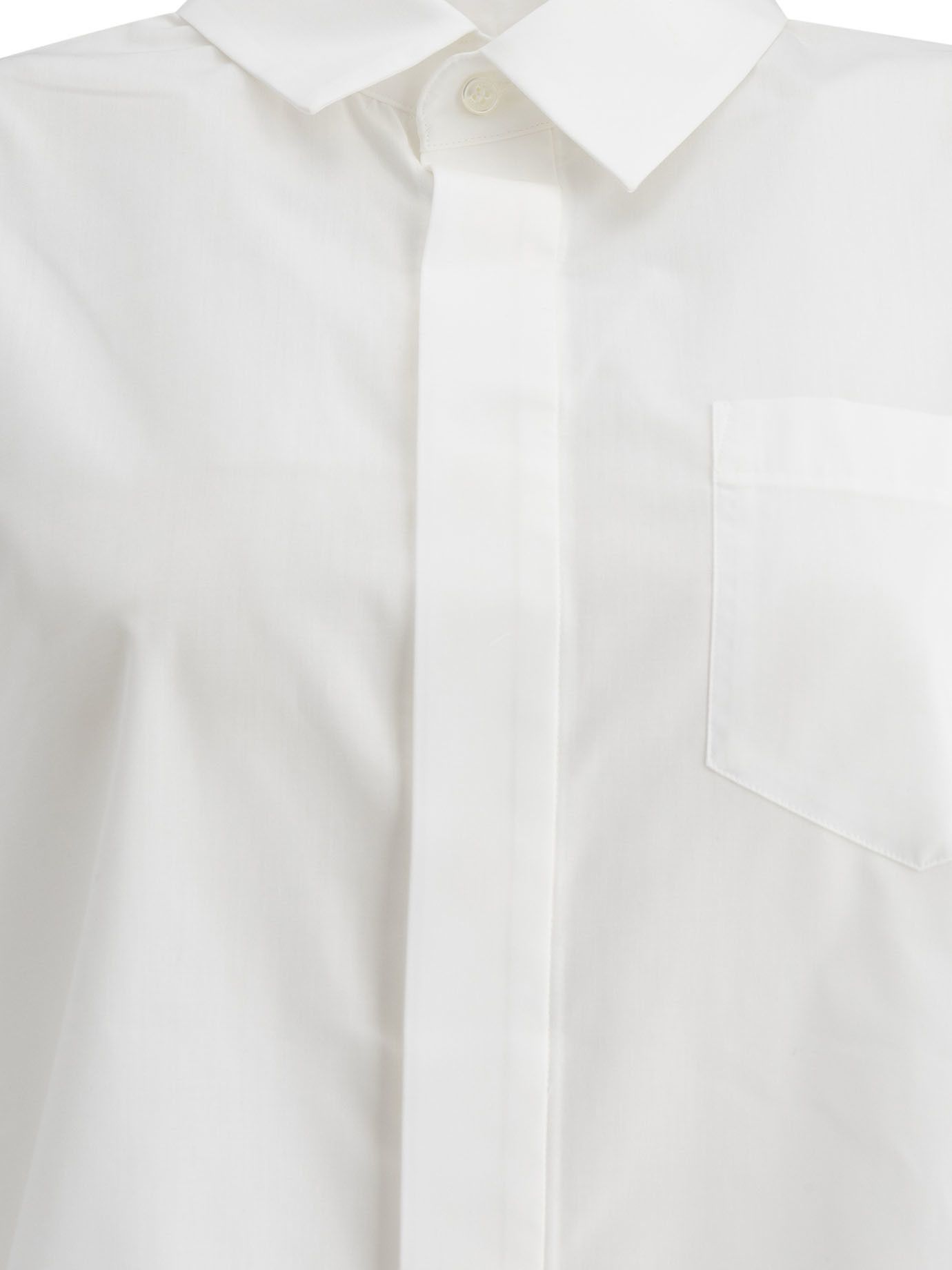 Sacai Cotton Poplin Shirt Size M / US 6-8 / IT 42-44 - 3 Thumbnail