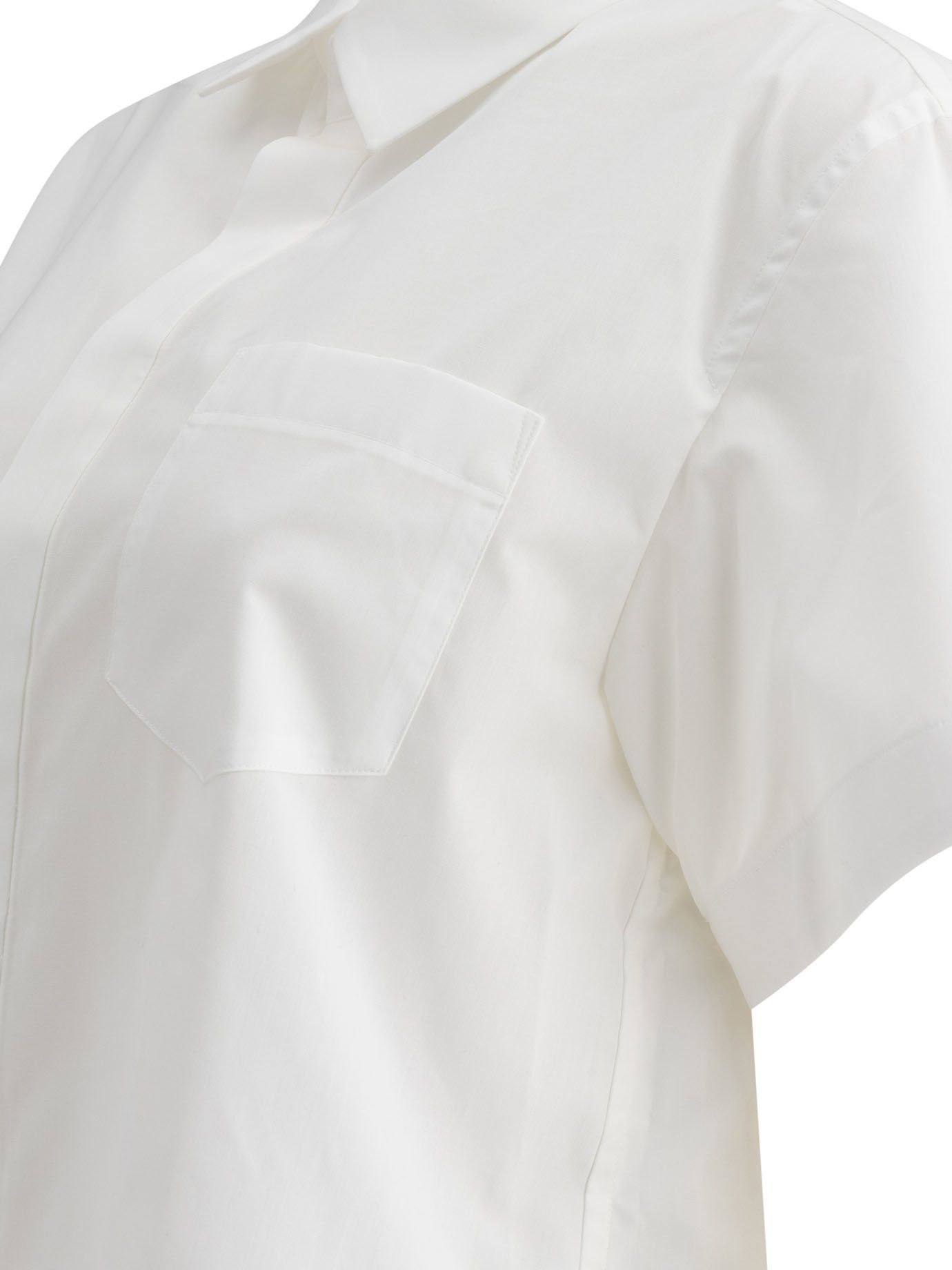 Sacai Cotton Poplin Shirt Size L / US 10 / IT 46 - 4 Thumbnail