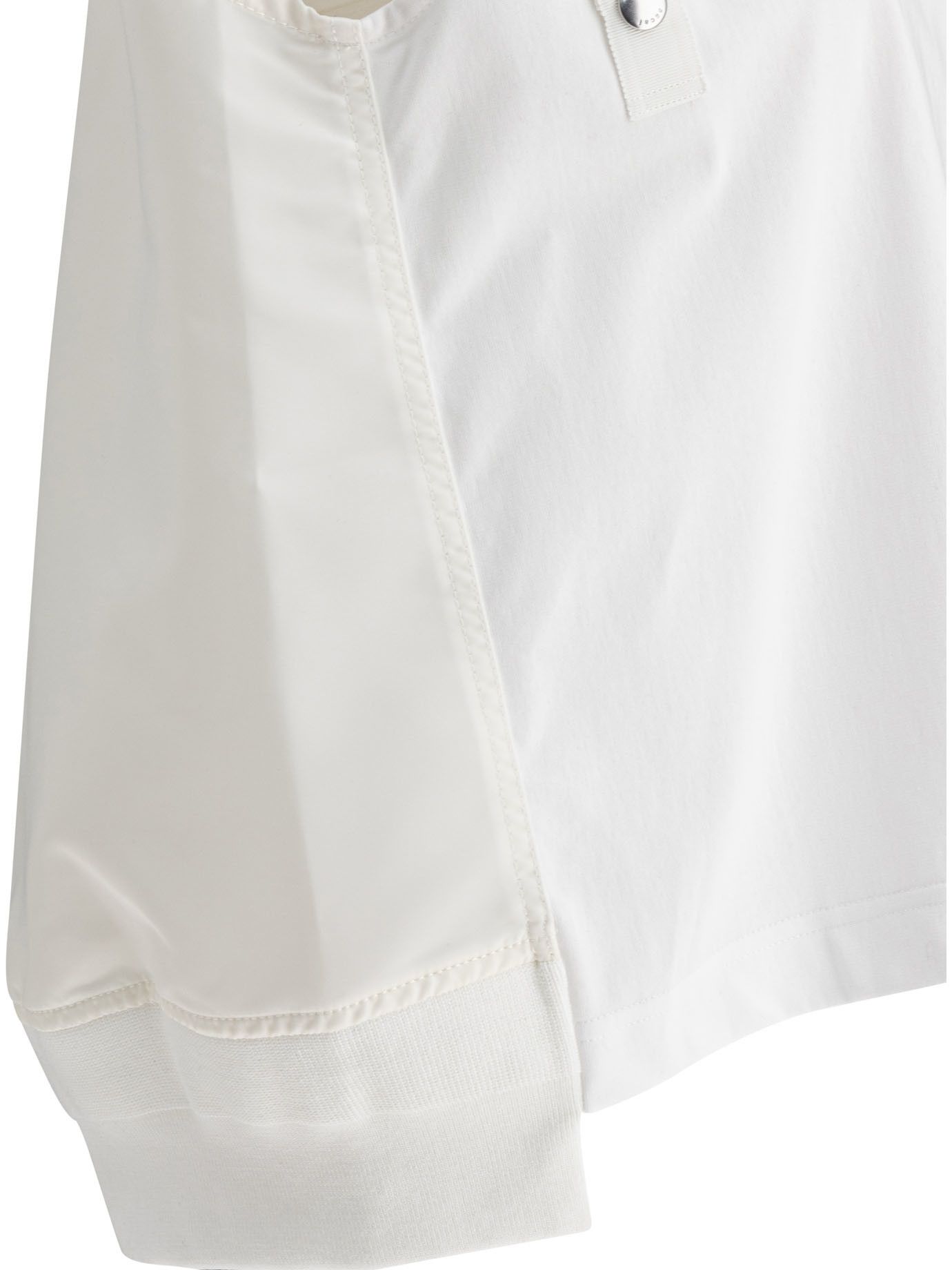 Sacai Cotton Jersey And Nylon Twill Tank Top Size S / US 4 / IT 40 - 4 Thumbnail