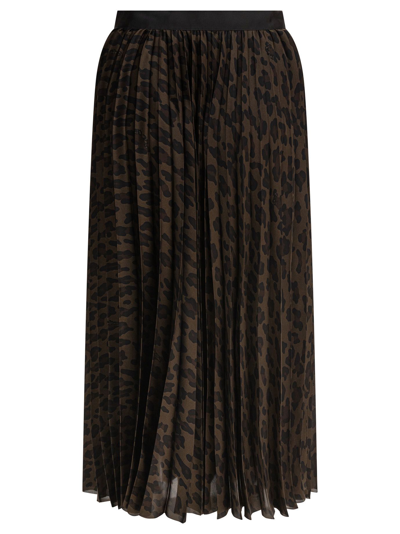 Sacai Leopard Skirt Size 36" / US 14 / IT 50 - 2 Thumbnail