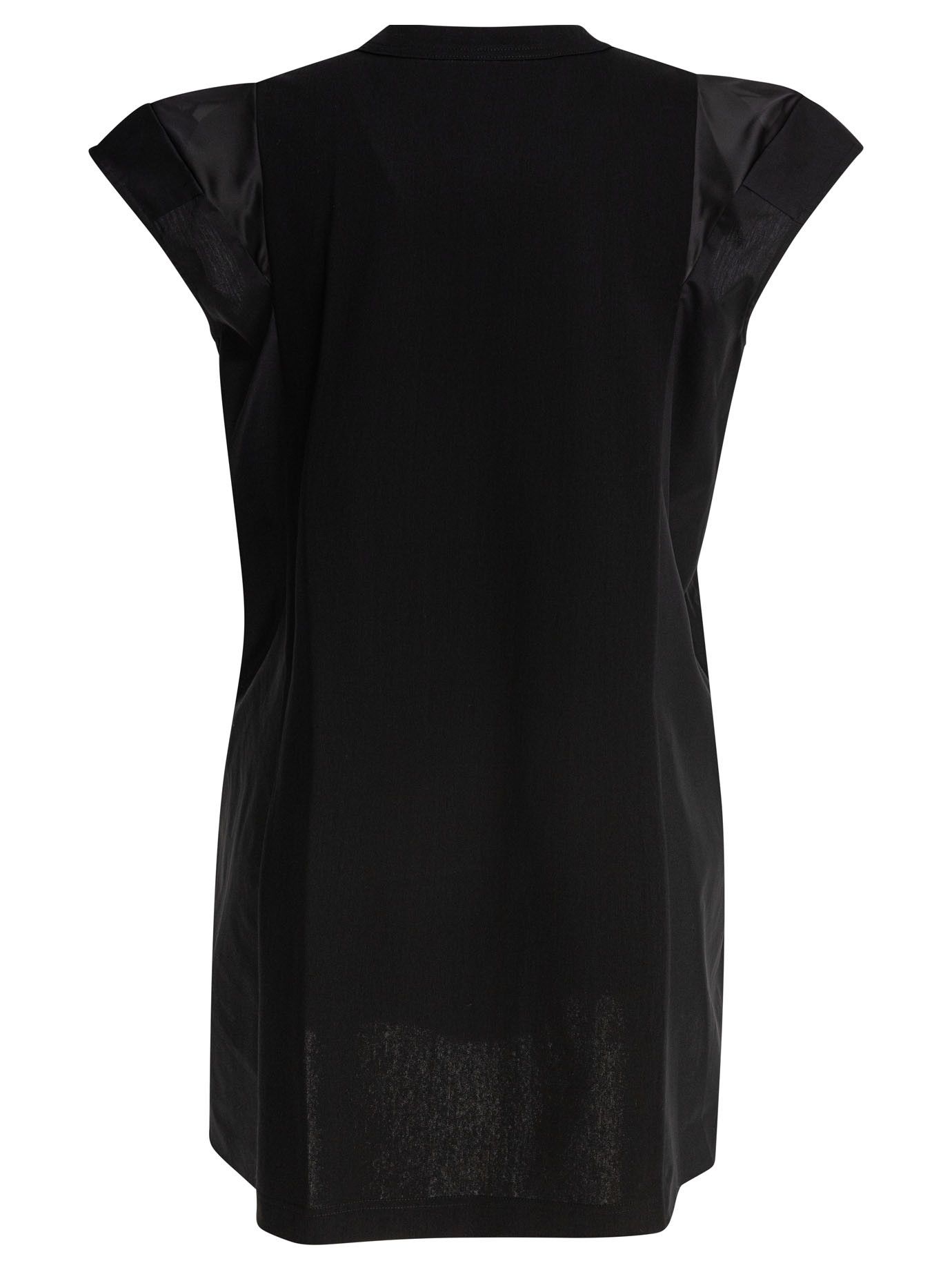 Sacai Cotton Jersey Dress Size L / US 10 / IT 46 - 2 Thumbnail