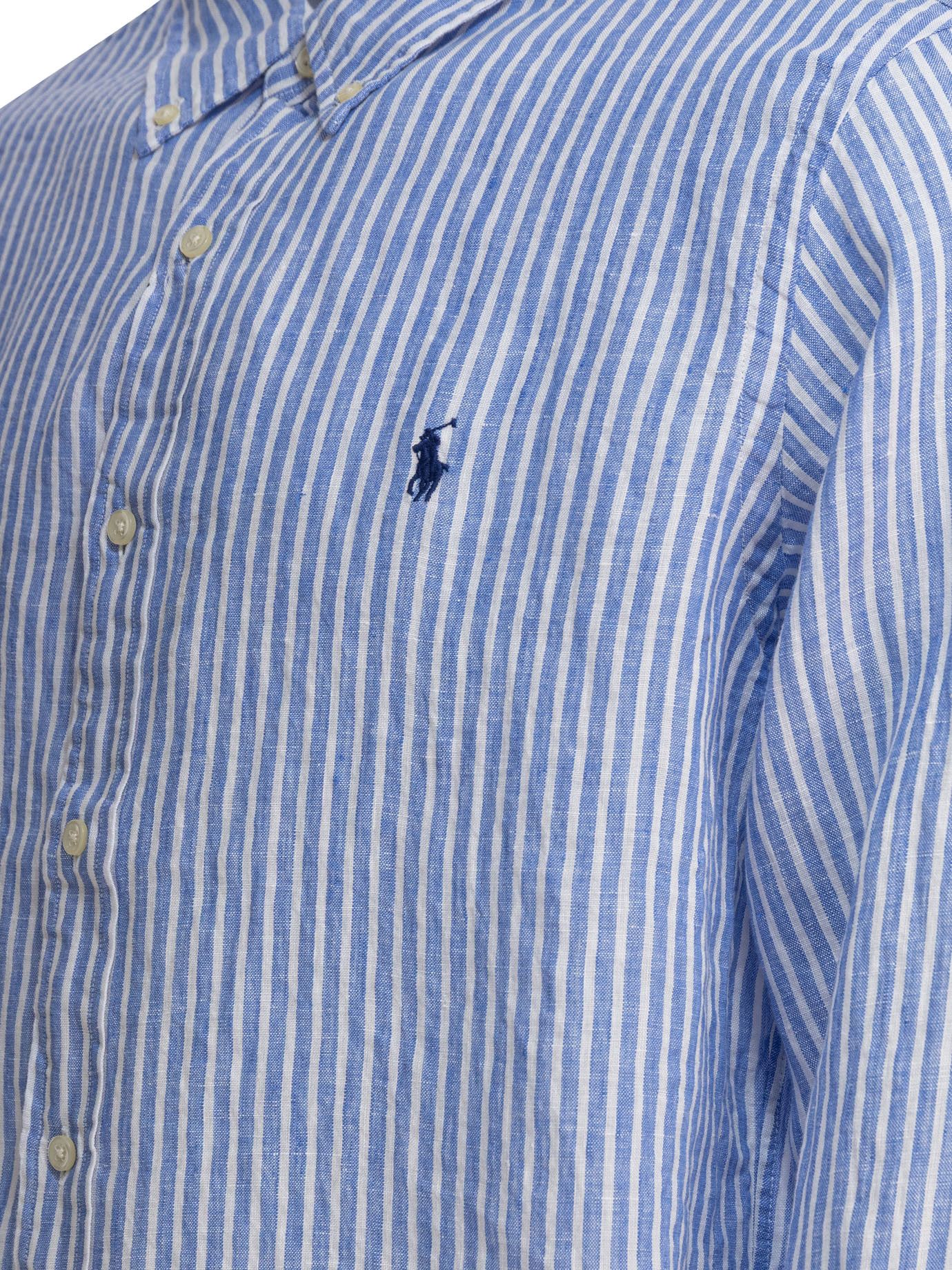 Polo Ralph Lauren Striped Linen Shirt Size US M / EU 48-50 / 2 - 4 Thumbnail