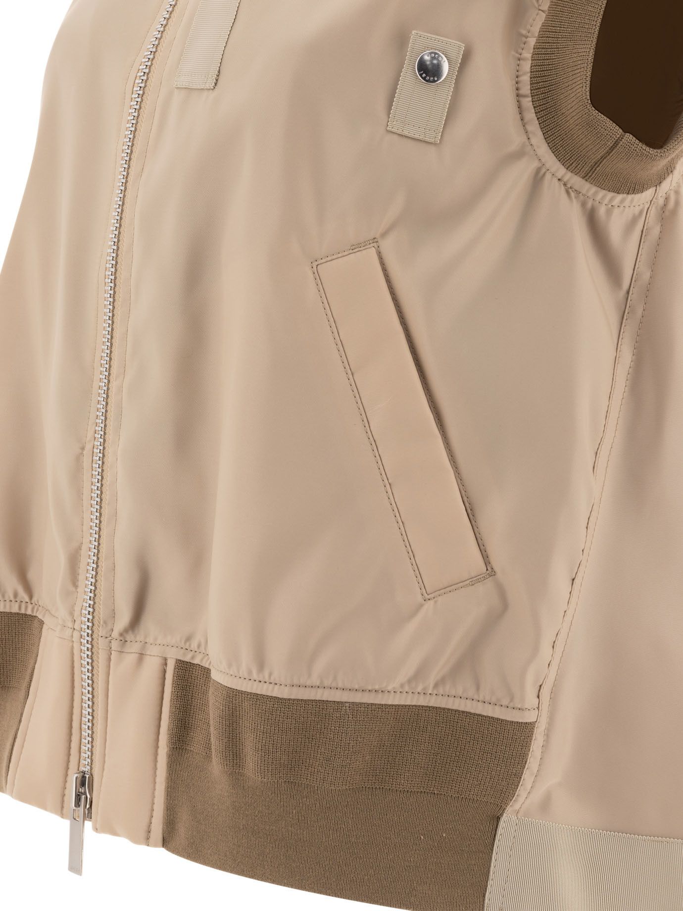 Sacai Nylon Twill Vest Jacket Size L / US 10 / IT 46 - 4 Thumbnail