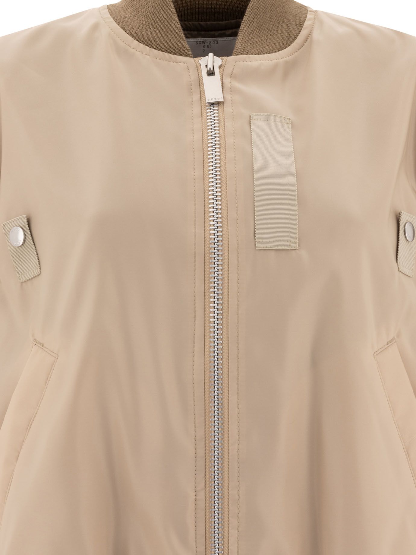 Sacai Nylon Twill Vest Jacket Size L / US 10 / IT 46 - 3 Thumbnail
