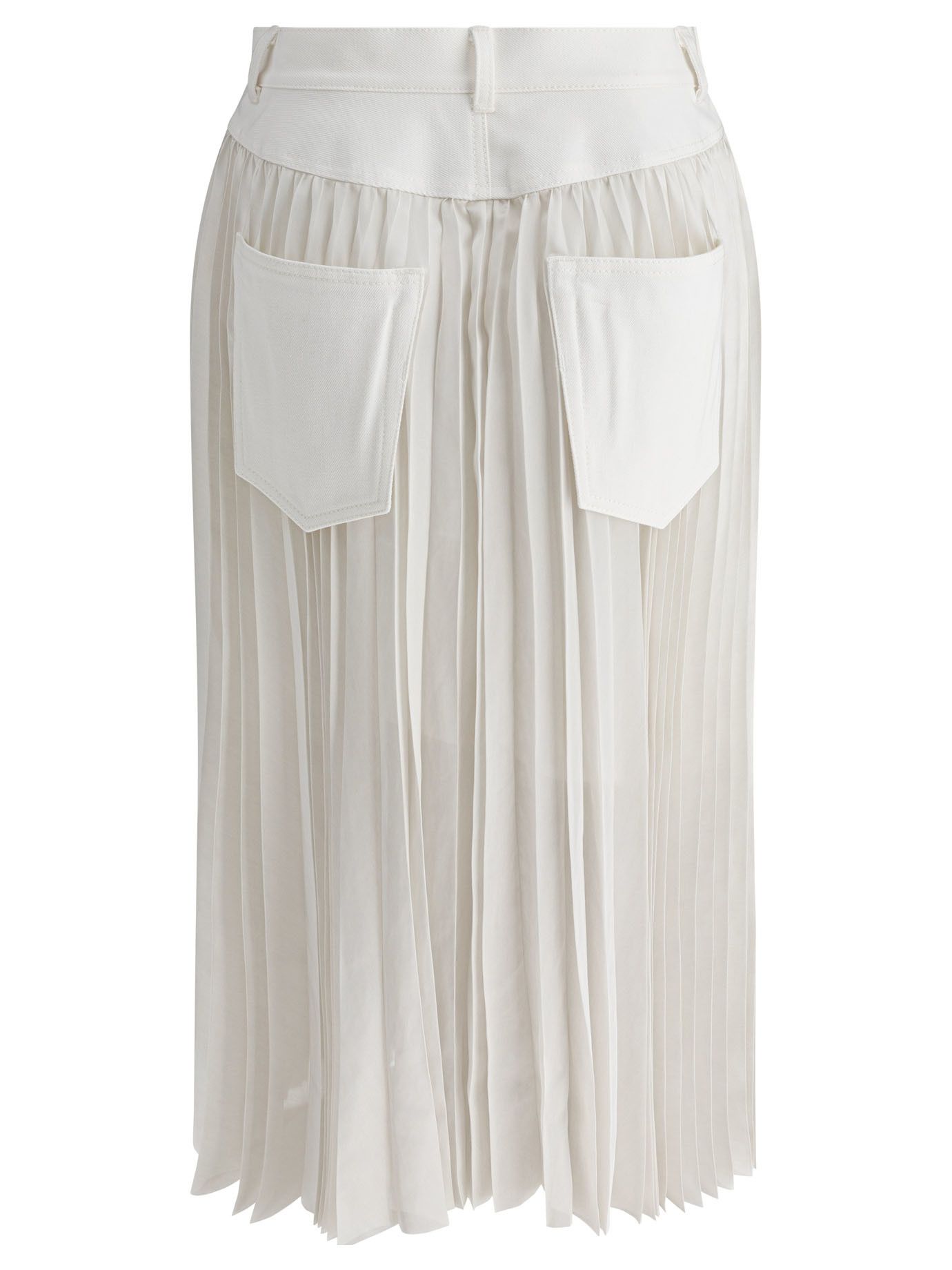 Sacai Pleated Skirt Size 34" / US 12 / IT 48 - 2 Thumbnail