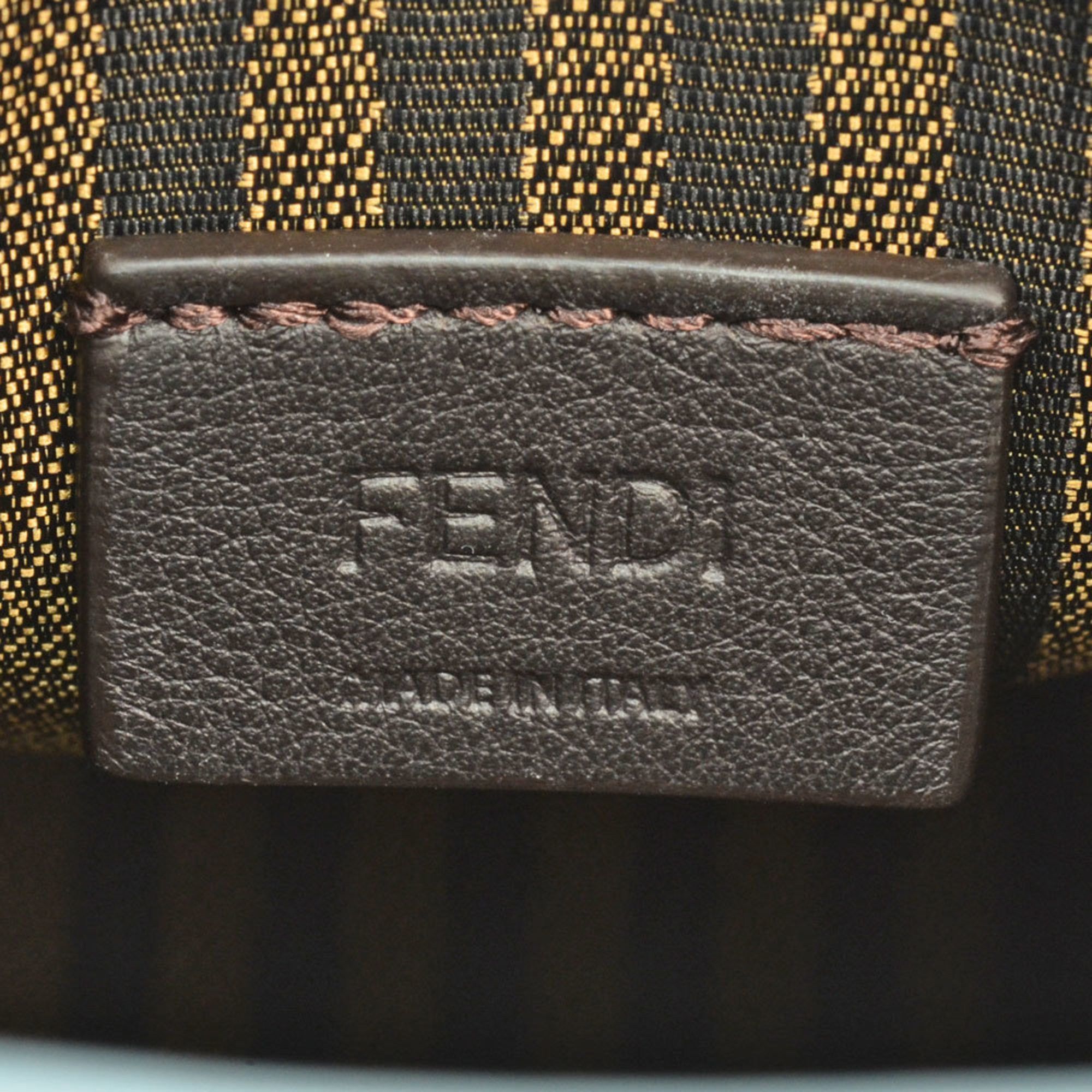 Fendi FENDI Sunshine Shopper Mini Handbag Leather 8BS051 Blue Shoulder Bag Women's Size ONE SIZE - 6 Thumbnail