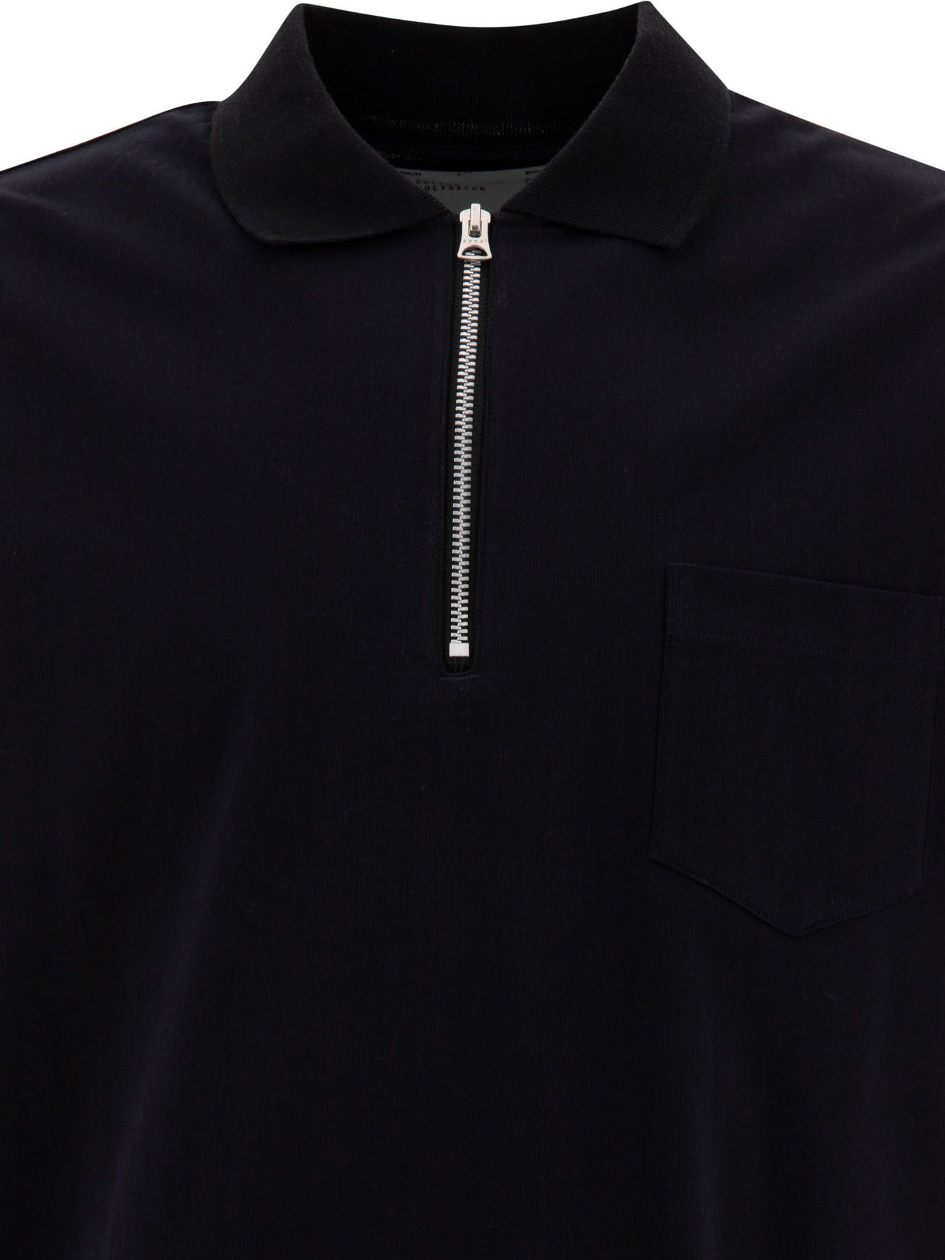Sacai Zippered Polo Shirt Size US M / EU 48-50 / 2 - 3 Thumbnail