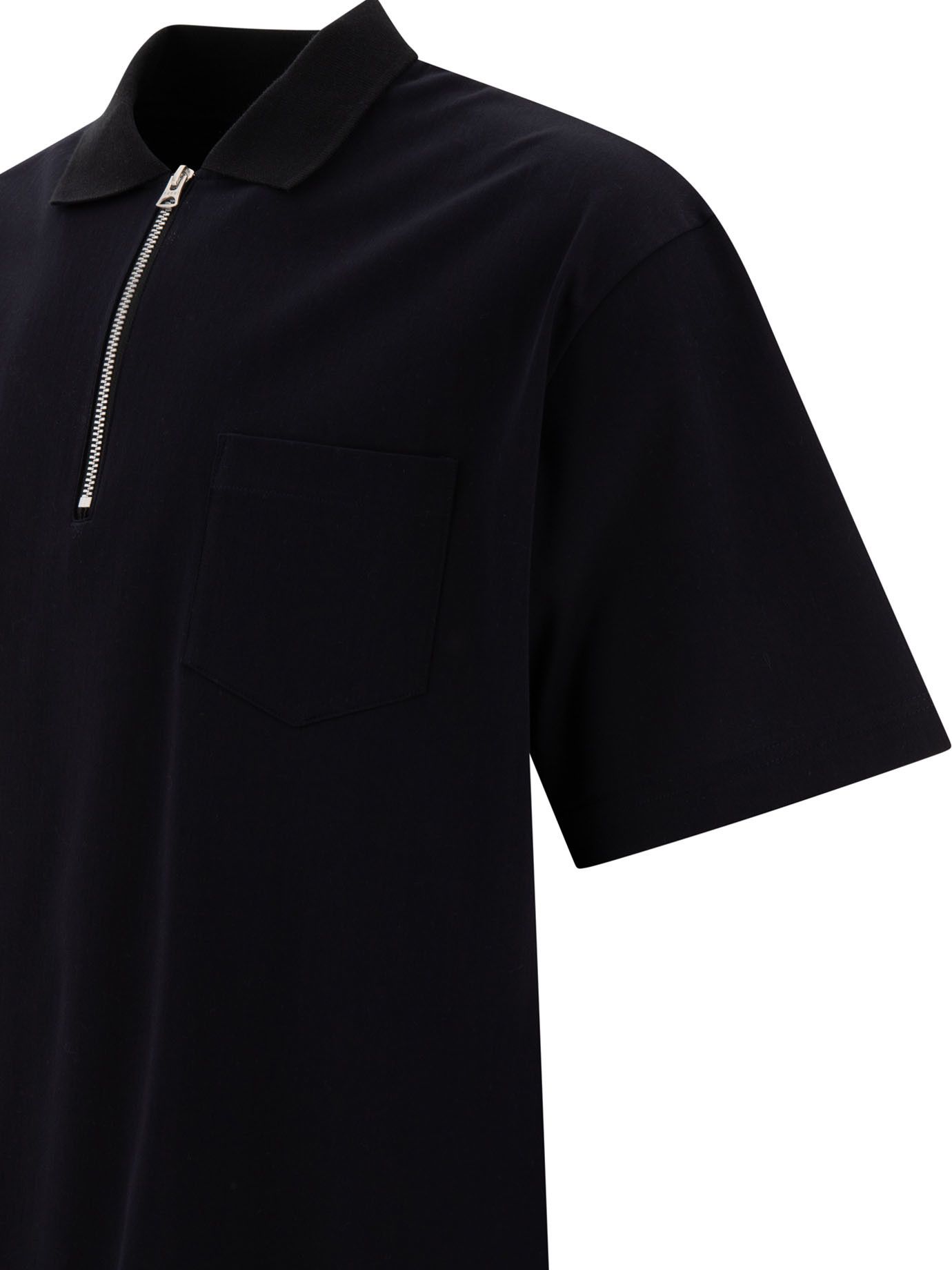 Sacai Zippered Polo Shirt Size US M / EU 48-50 / 2 - 4 Thumbnail