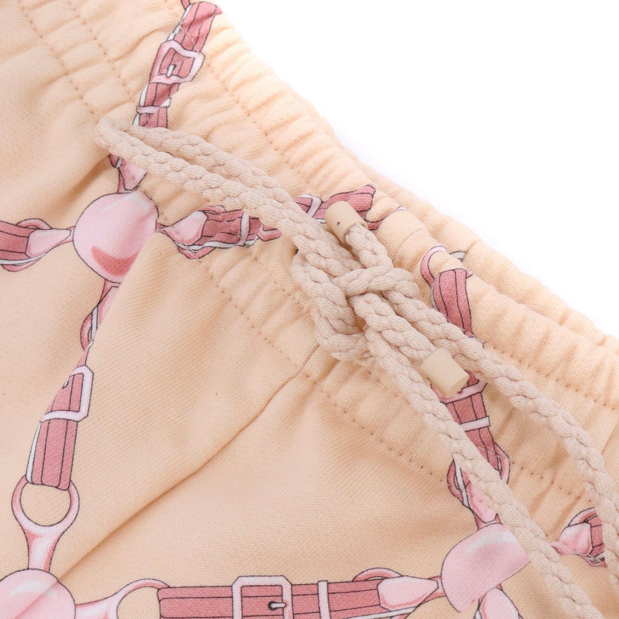 Hermes HERMÈS - Grandtralala Hermès shorts in beige cotton (T38) Size 27" / US 4 / IT 40 - 2 Thumbnail