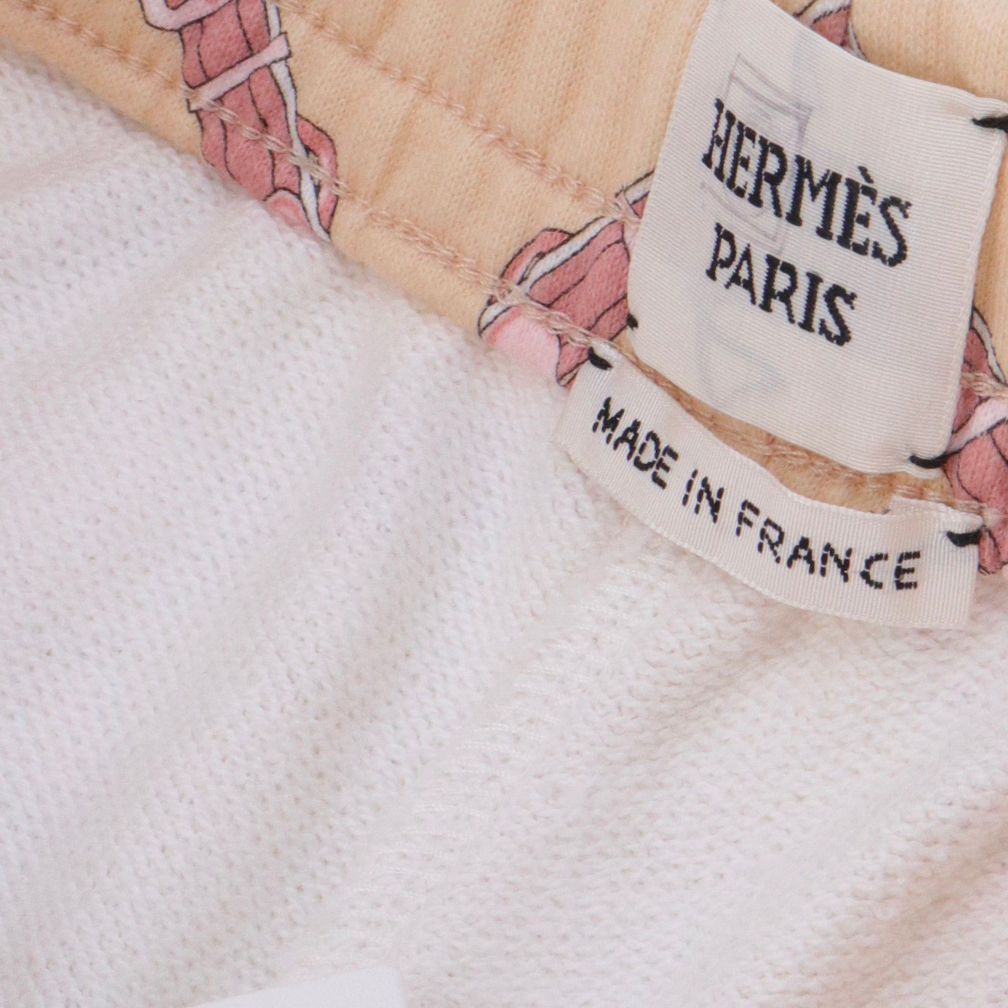 Hermes HERMÈS - Grandtralala Hermès shorts in beige cotton (T38) Size 27" / US 4 / IT 40 - 3 Thumbnail
