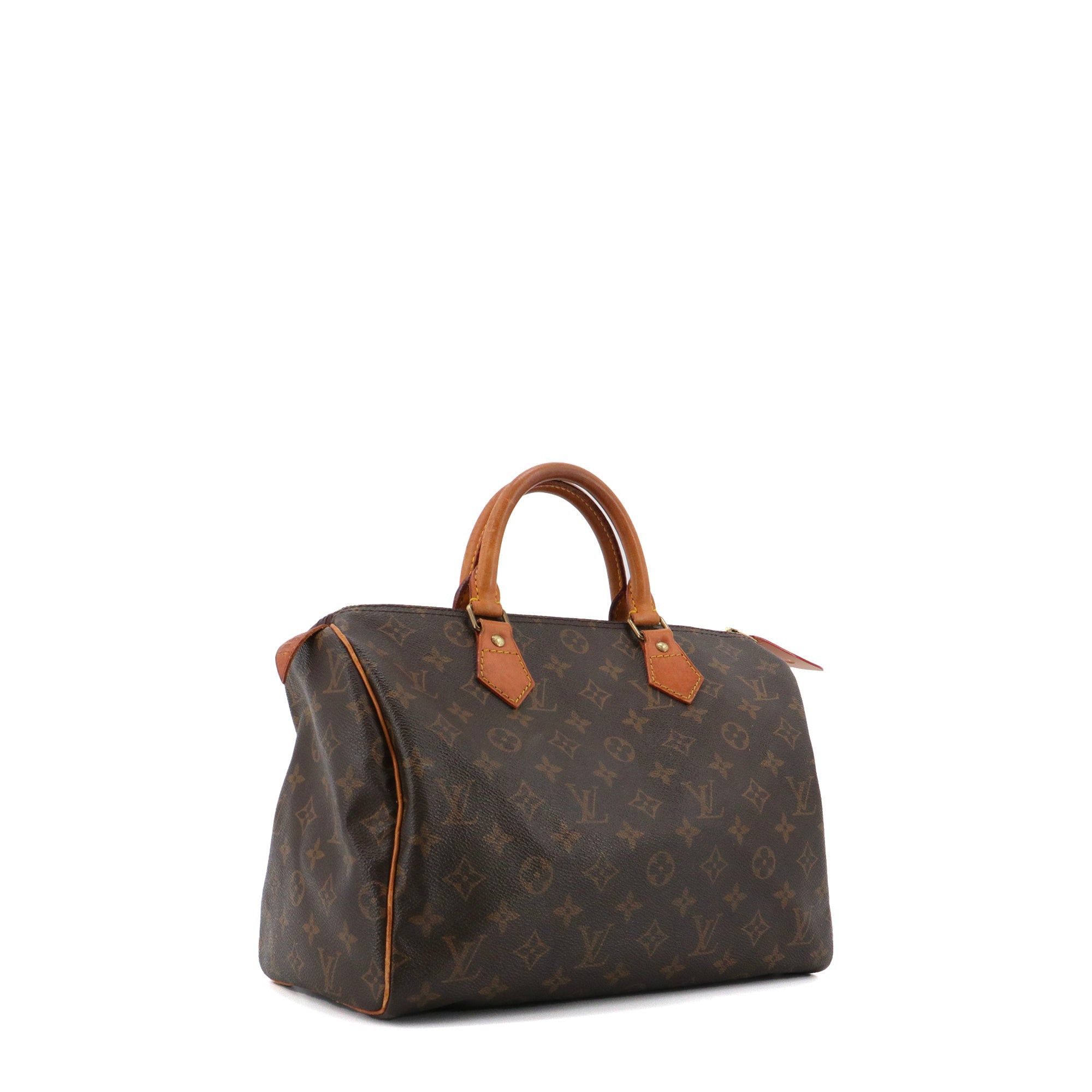 Louis Vuitton LOUIS VUITTON - Louis Vuitton Speedy 30 handbag in vintage monogrammed canvas Size ONE SIZE - 2 Thumbnail