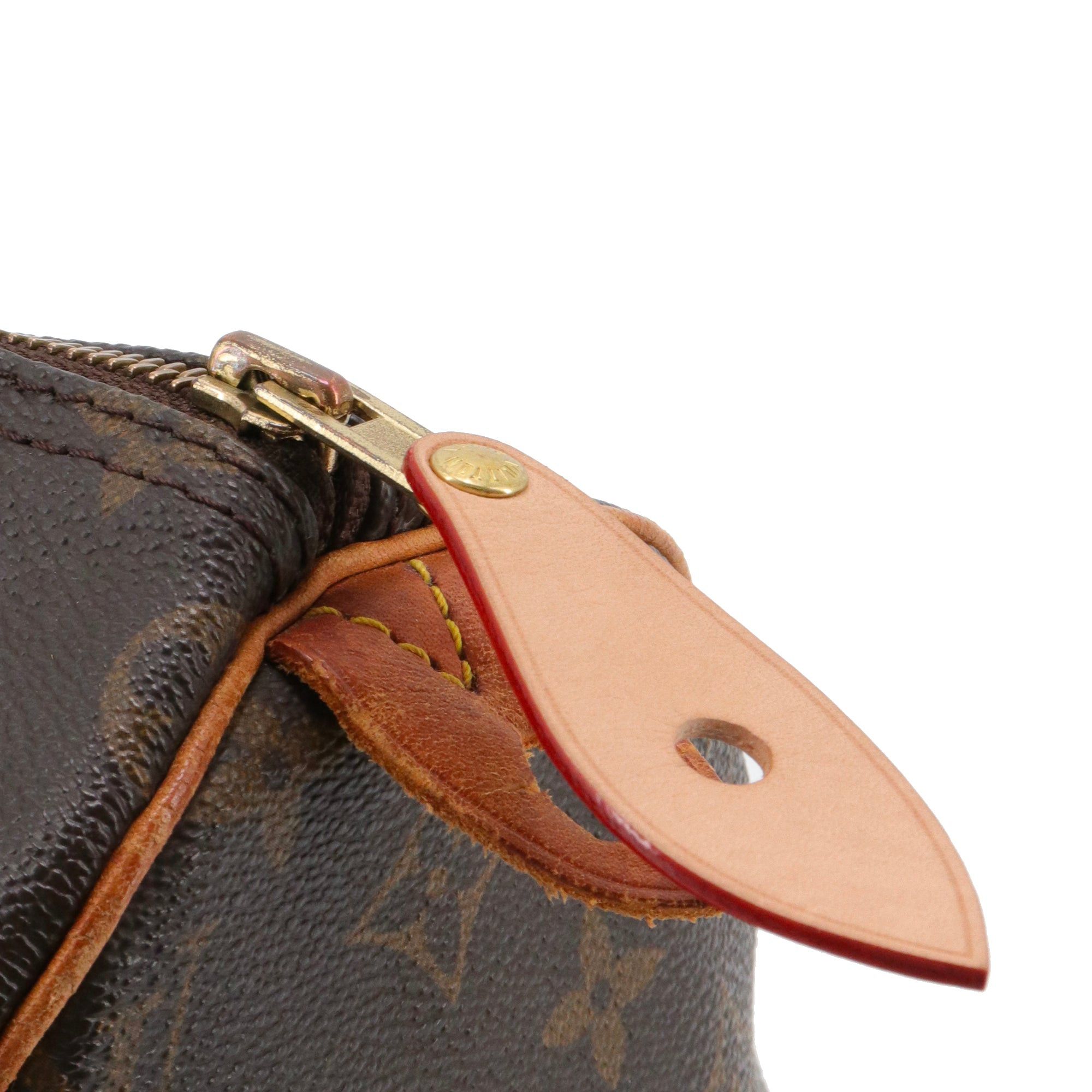 Louis Vuitton LOUIS VUITTON - Louis Vuitton Speedy 30 handbag in vintage monogrammed canvas Size ONE SIZE - 6 Thumbnail