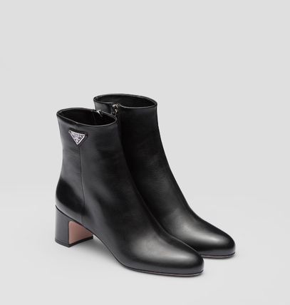 Prada leather ankle booties Size US 11.5 / IT 41.5 - 2 Thumbnail
