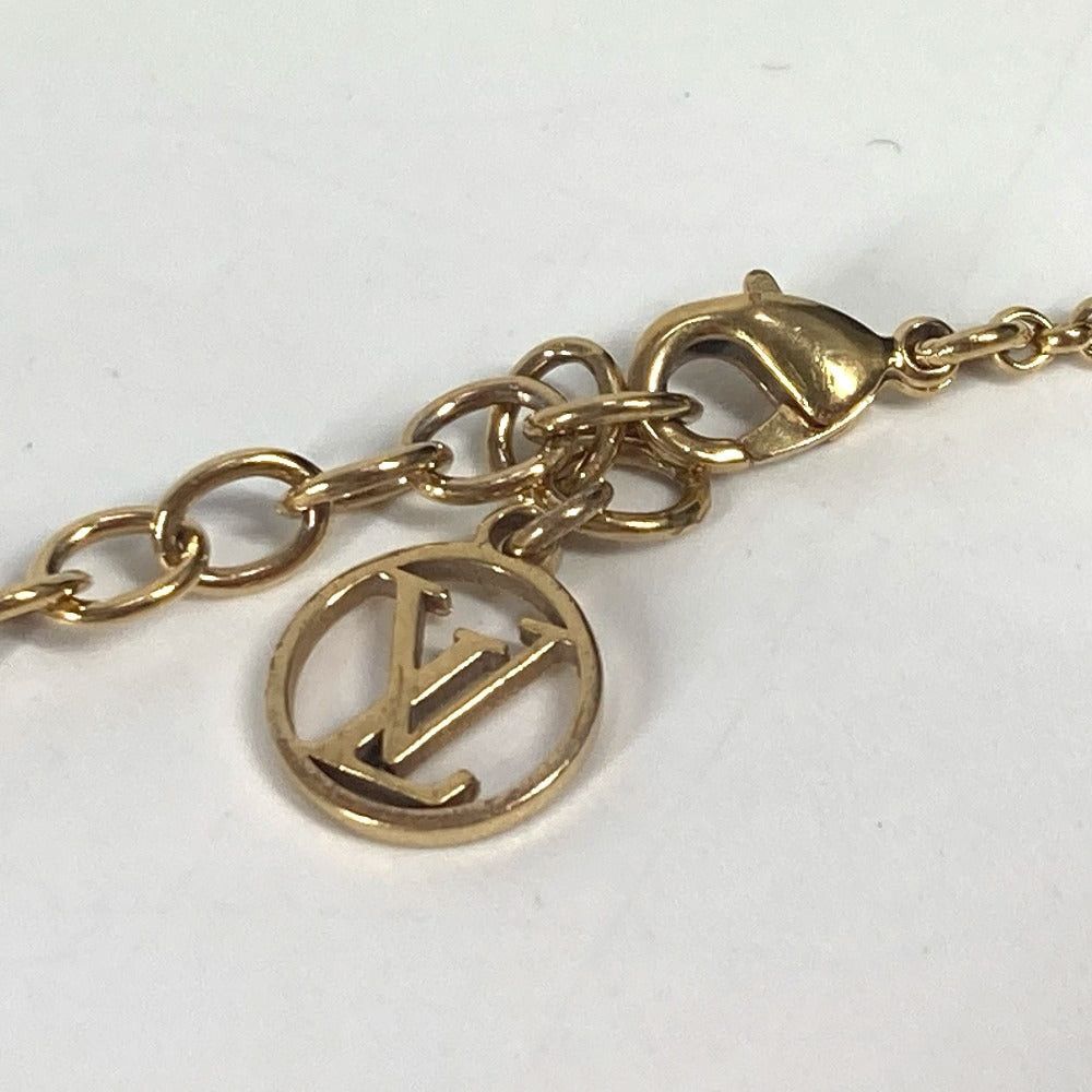 Louis Vuitton Louis Vuitton M0969A Lv X Yk Yayoi Kusama Collaboration Polka Dots Pumpkin Brasseries Iconic Accessories Chain Bracelet Metal Women Black Size ONE SIZE - 4 Thumbnail
