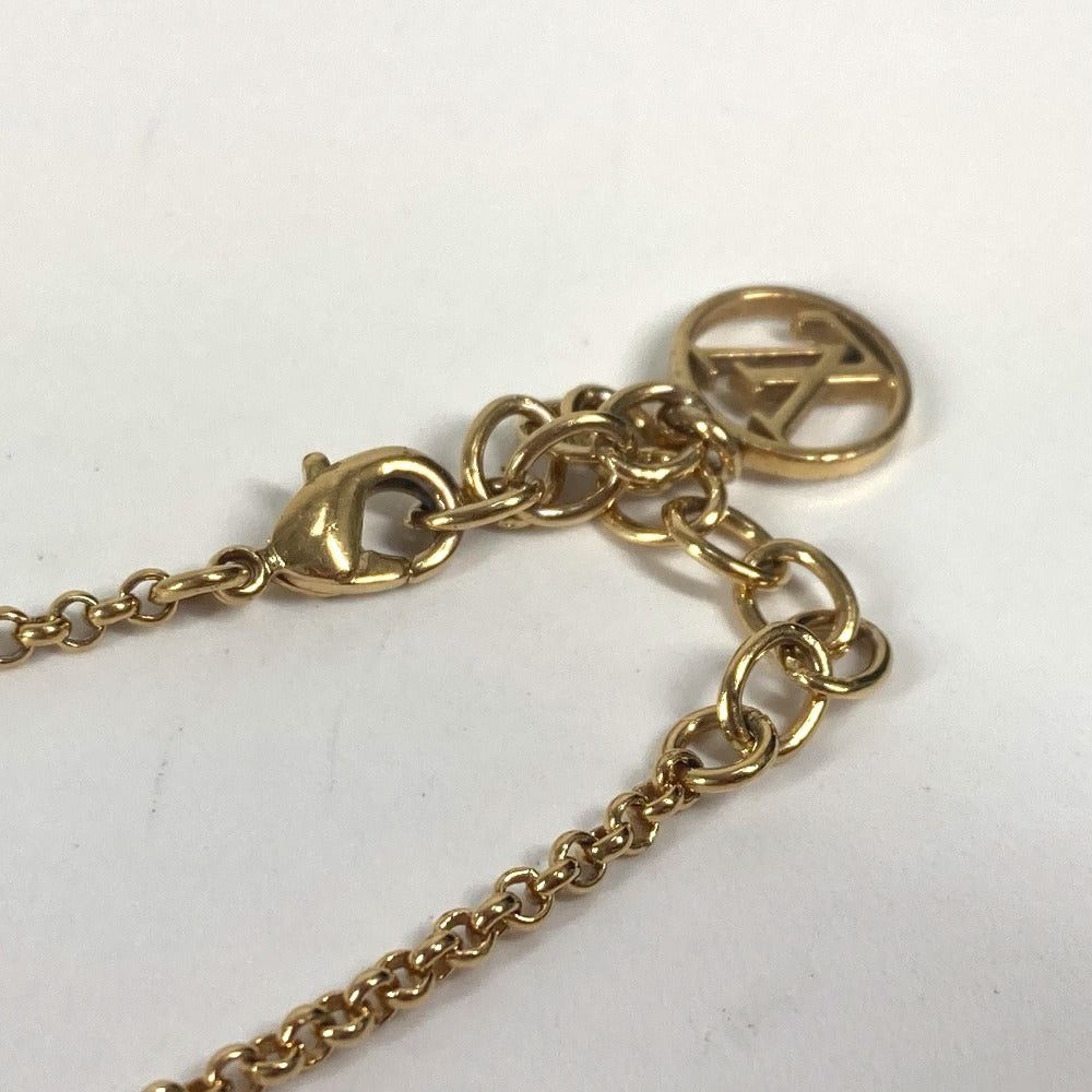 Louis Vuitton Louis Vuitton M0969A Lv X Yk Yayoi Kusama Collaboration Polka Dots Pumpkin Brasseries Iconic Accessories Chain Bracelet Metal Women Black Size ONE SIZE - 8 Thumbnail