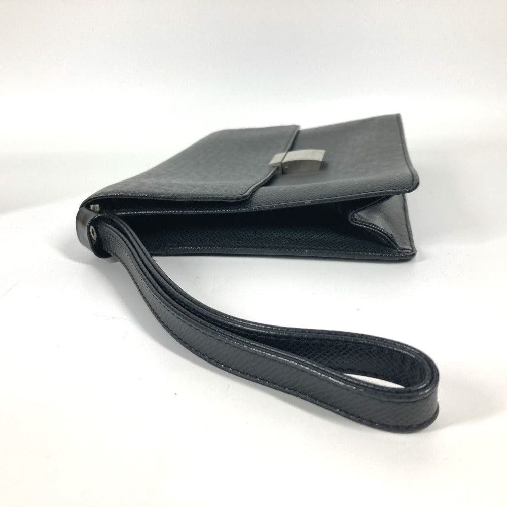 Louis Vuitton Louis Vuitton M30782 Taiga Selenga. Briefcase Strap Flap Pouch Clutch Bag Zippered Carrying Case Leather Men Aldouise Black Size ONE SIZE - 4 Thumbnail