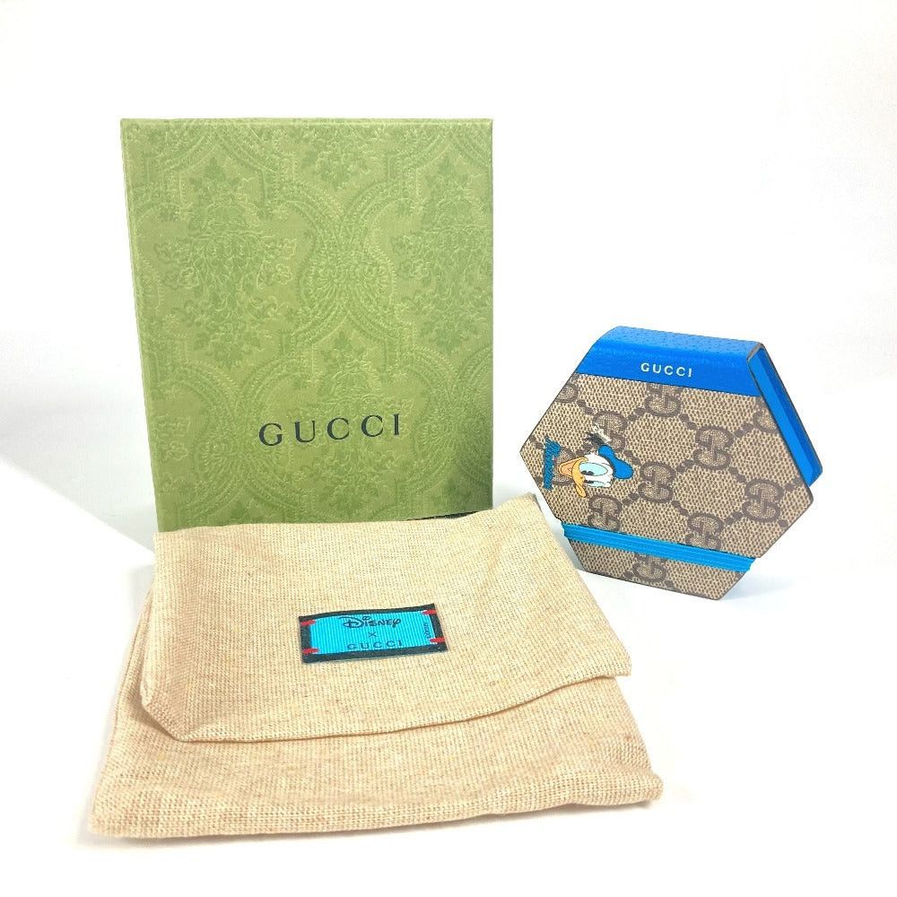 Gucci Gucci Disney Collaboration Donald Duck Notebook Notepad Tag Gg Supreme Hexagon Canvas Unisex Blue Size ONE SIZE - 10 Thumbnail