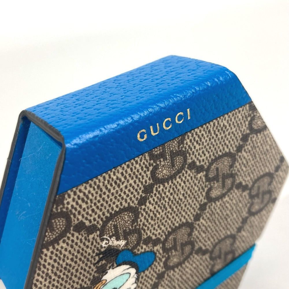 Gucci Gucci Disney Collaboration Donald Duck Notebook Notepad Tag Gg Supreme Hexagon Canvas Unisex Blue Size ONE SIZE - 5 Thumbnail