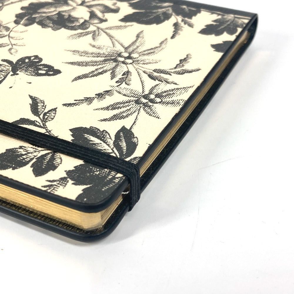Gucci Gucci 661731 Herbarium Large Notepad Stationery Notebook Leather Unisex Black Size ONE SIZE - 5 Thumbnail